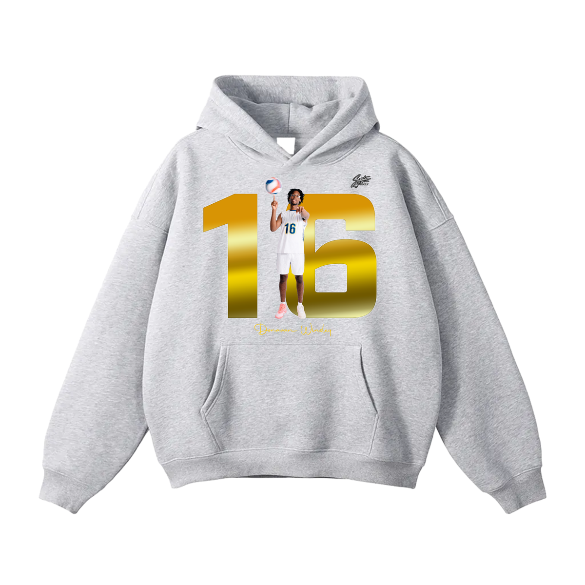 Donavan Winsley Oversize Fleeced Hoodie