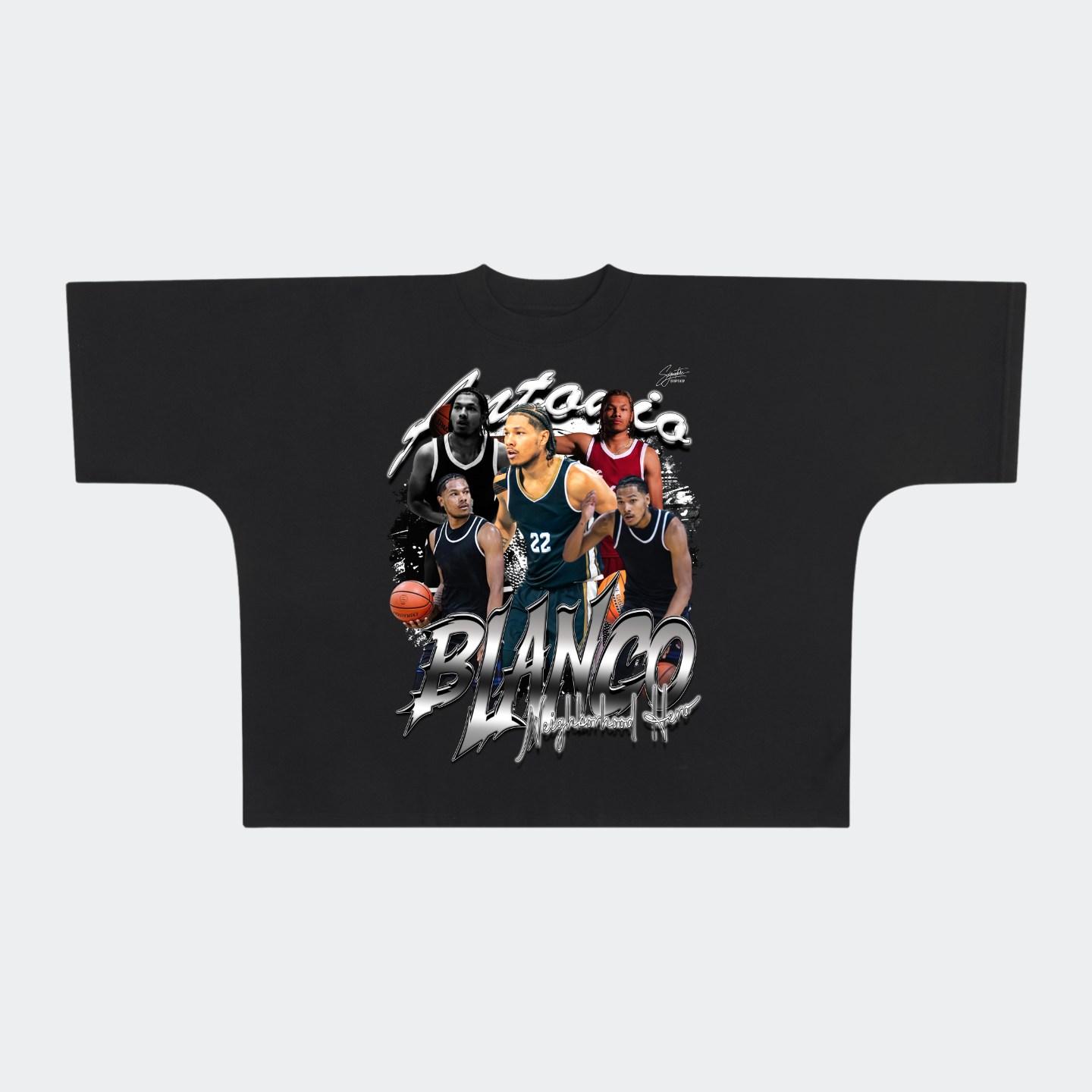 Antonio Blanco Premium Drop Shoulder/Boxy Tee