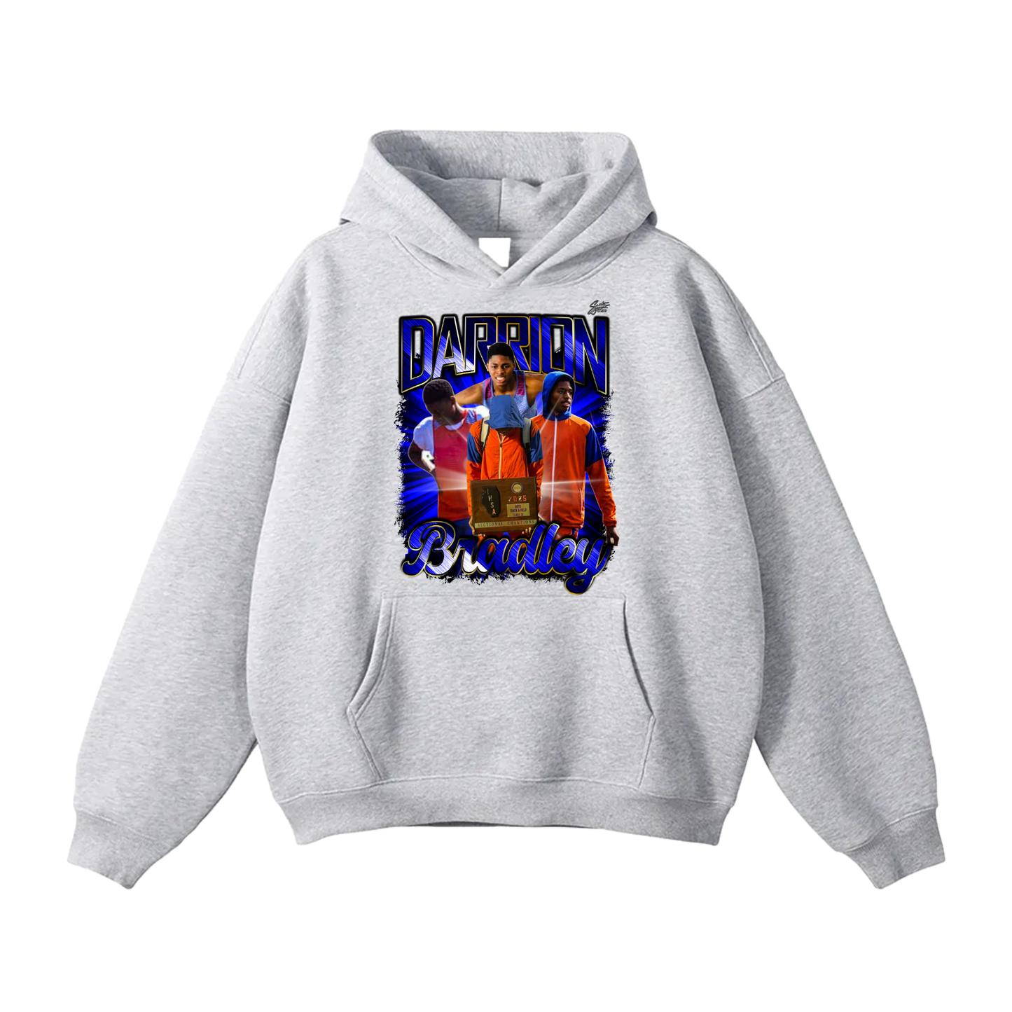 Darrion Bradley Oversize Fleeced Hoodie