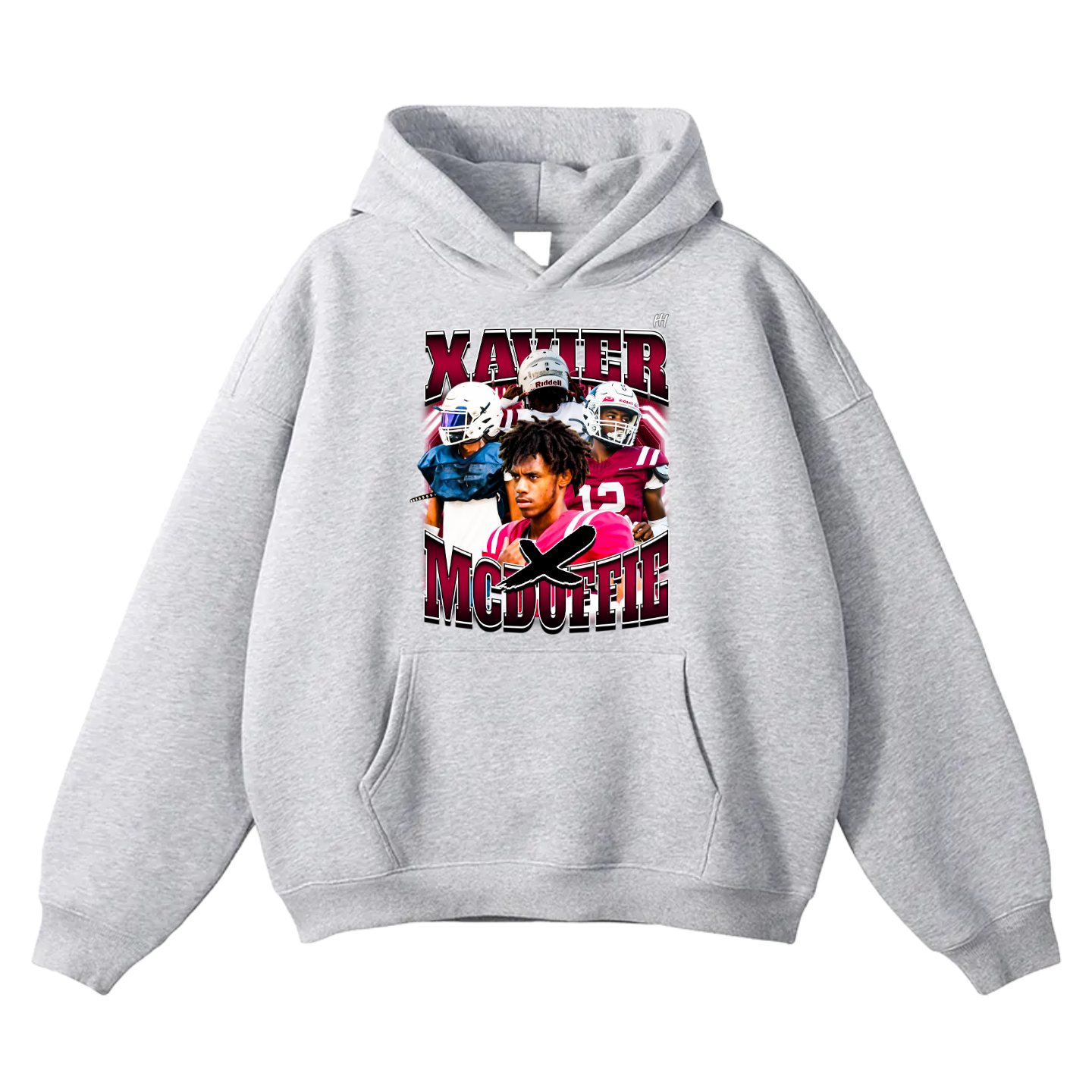 Xavier mcduffie Oversize Fleeced Hoodie