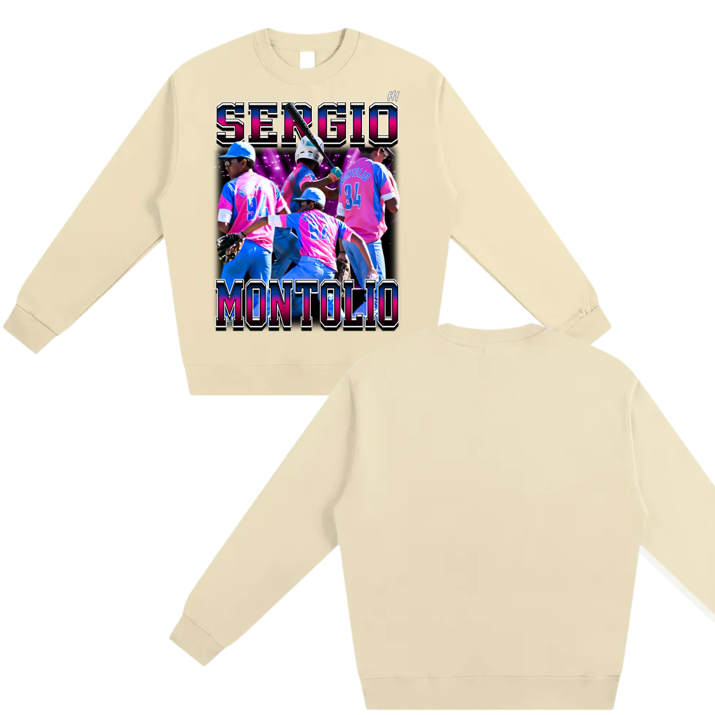 Sergio Montolio Heavyweight Crewneck Sweatshirt