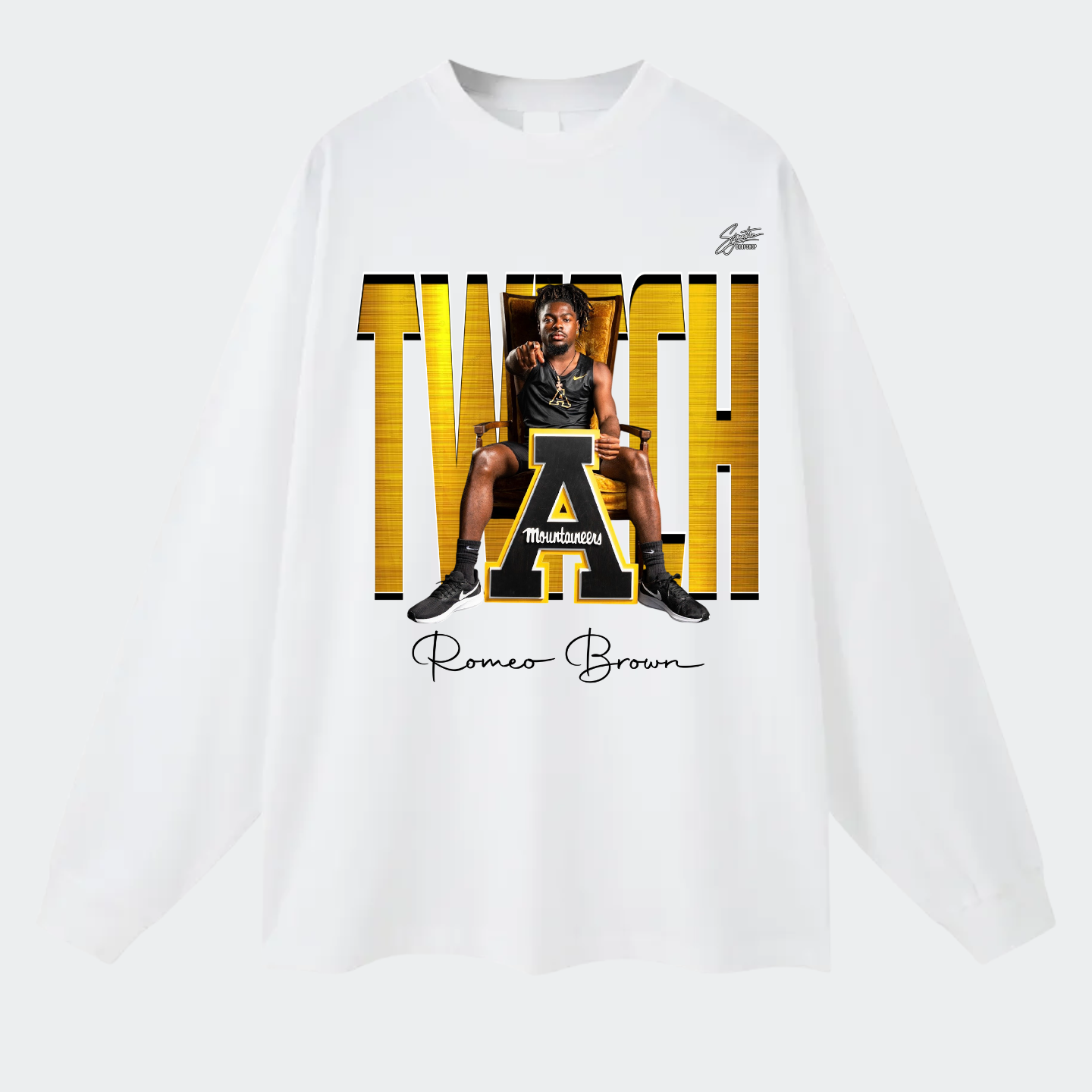 Romeo Brown Long Sleeve Tee