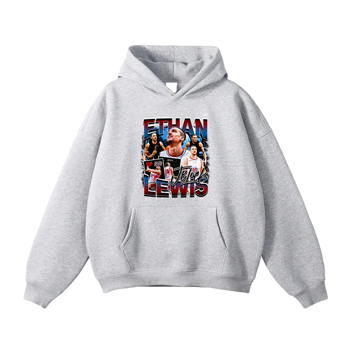 Ethan Lewis Oversize Fleeced Hoodie