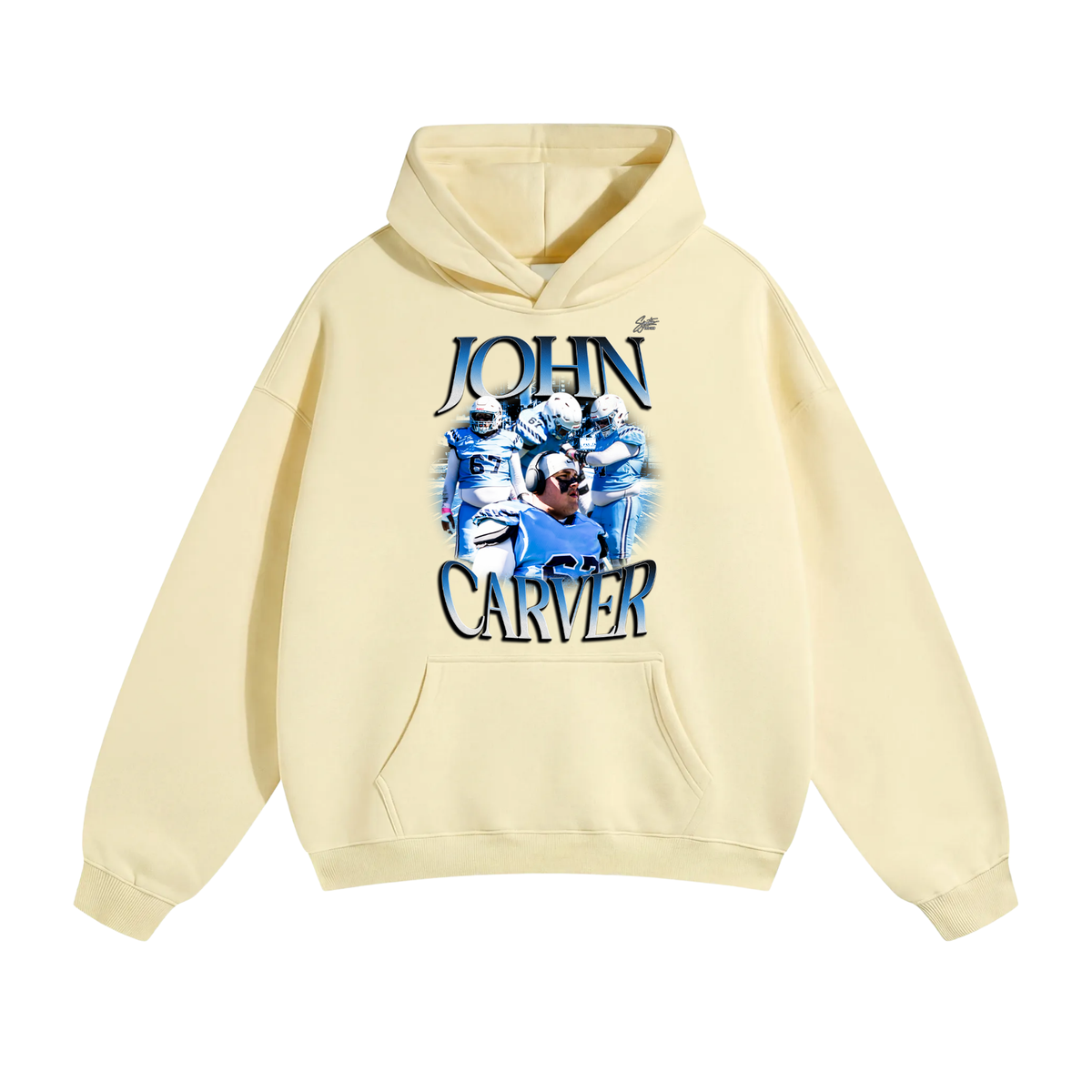 John Carver Oversize Fleeced Hoodie