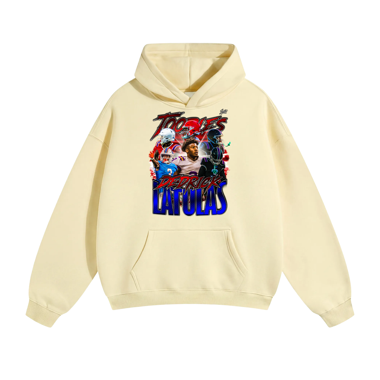 Dedrick Latulas Oversize Fleeced Hoodie