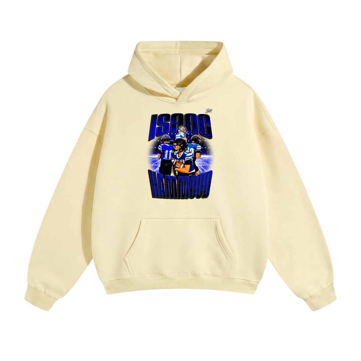 Isaac Hammoud Oversize Fleeced Hoodie