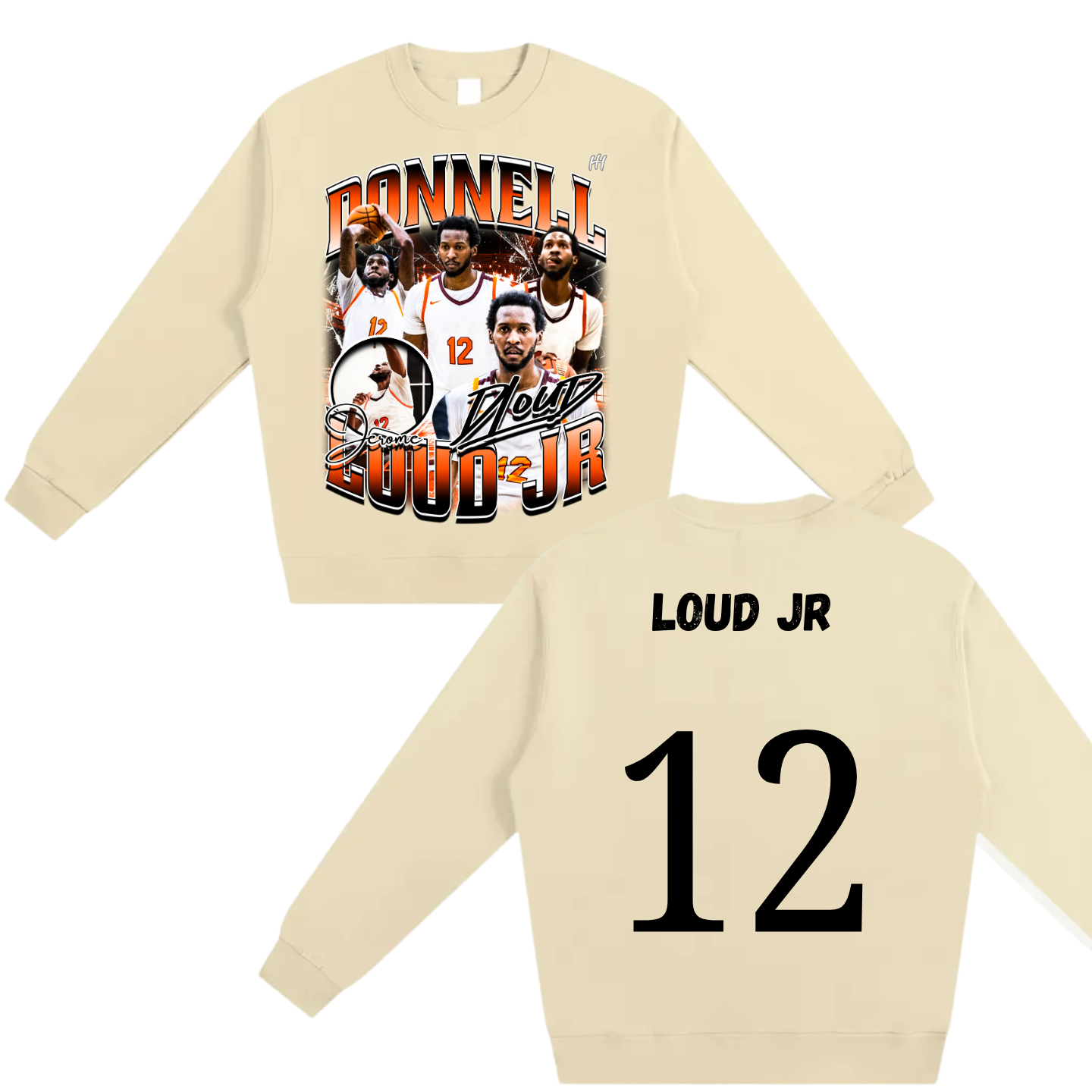 Donnell Jerome loud jr Heavyweight Crewneck Sweatshirt