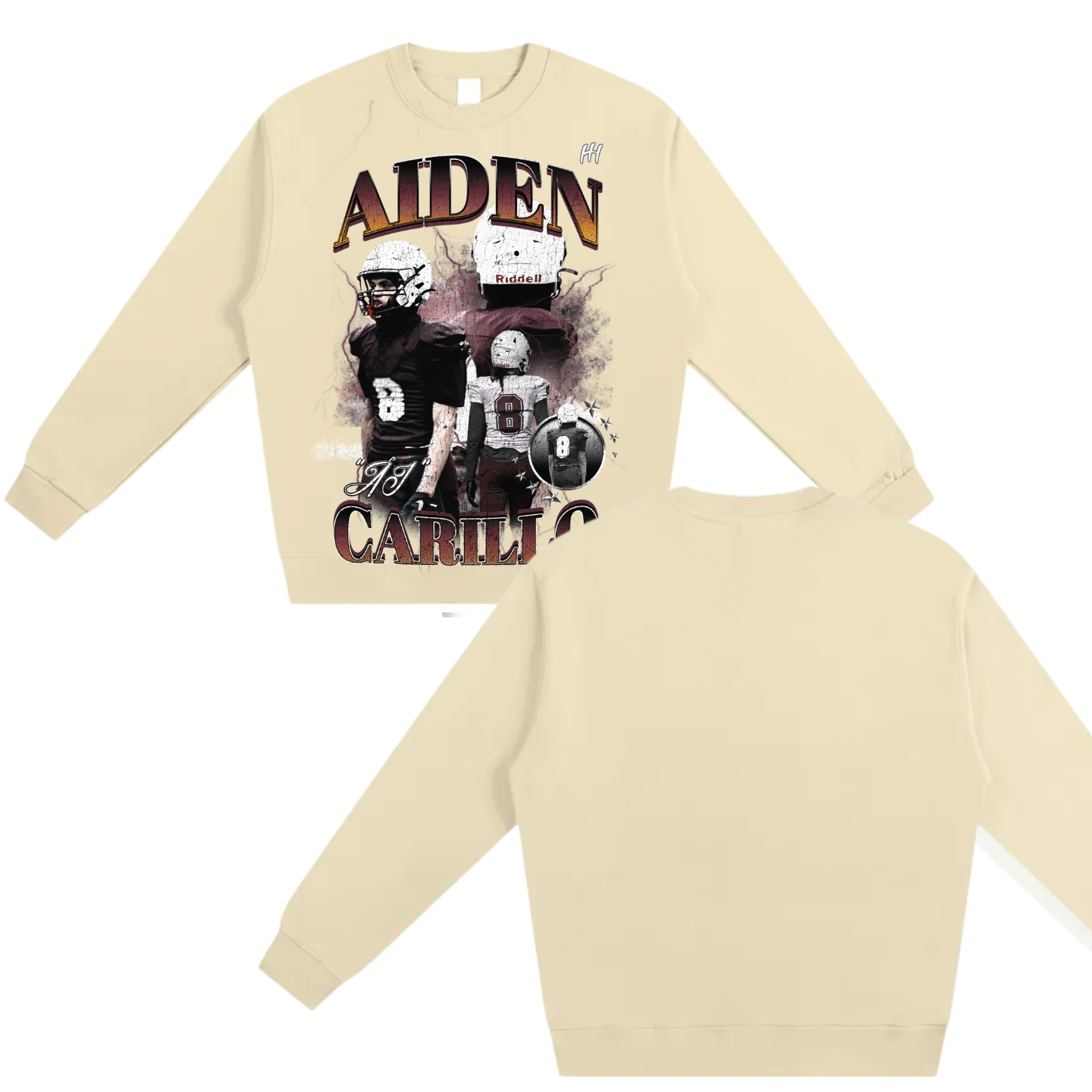 Aiden AJ Carillo Heavyweight Crewneck Sweatshirt