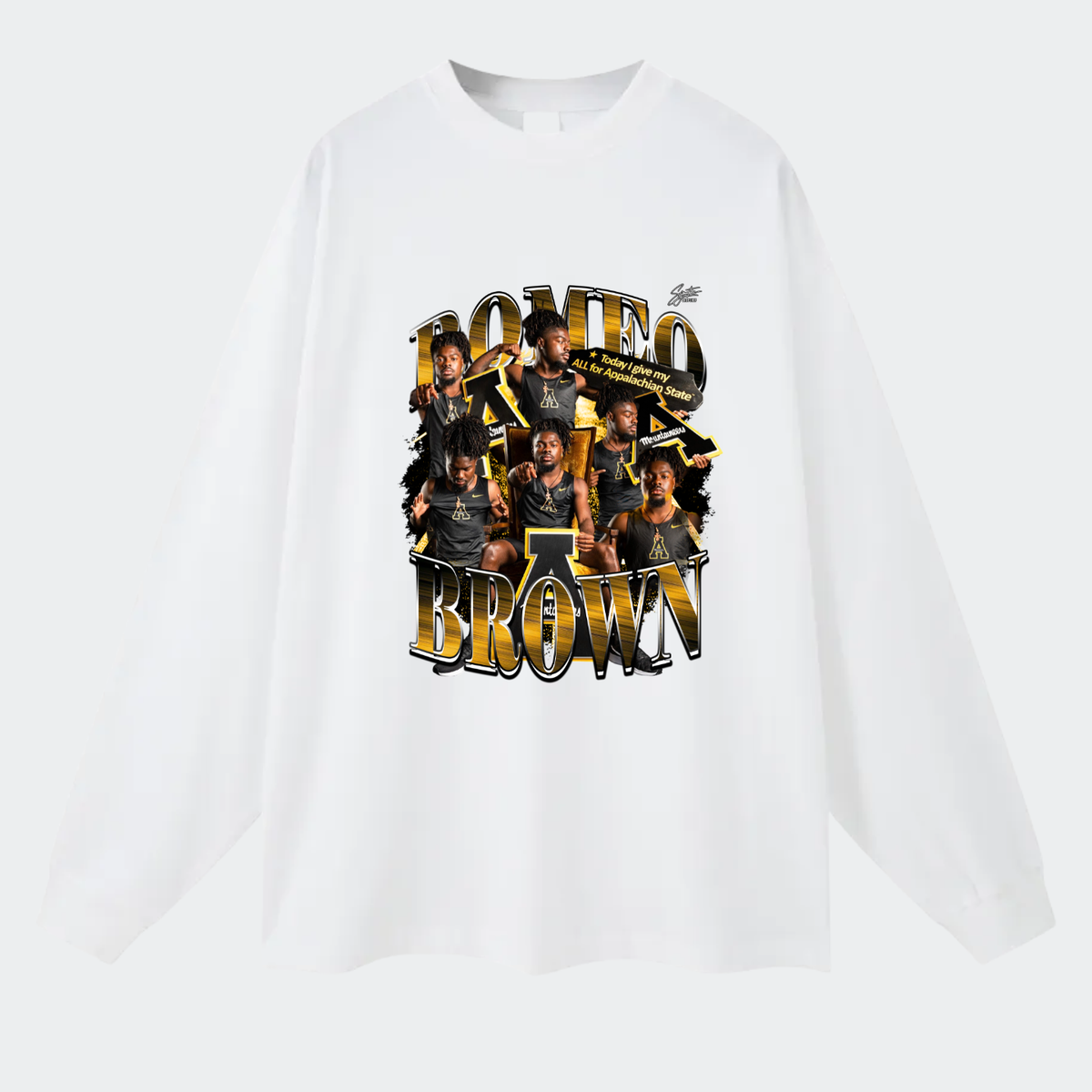 Romeo Brown Long Sleeve Tee