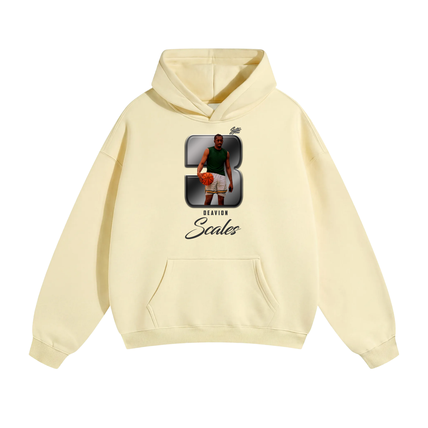 Deavion Scales Oversize Fleeced Hoodie