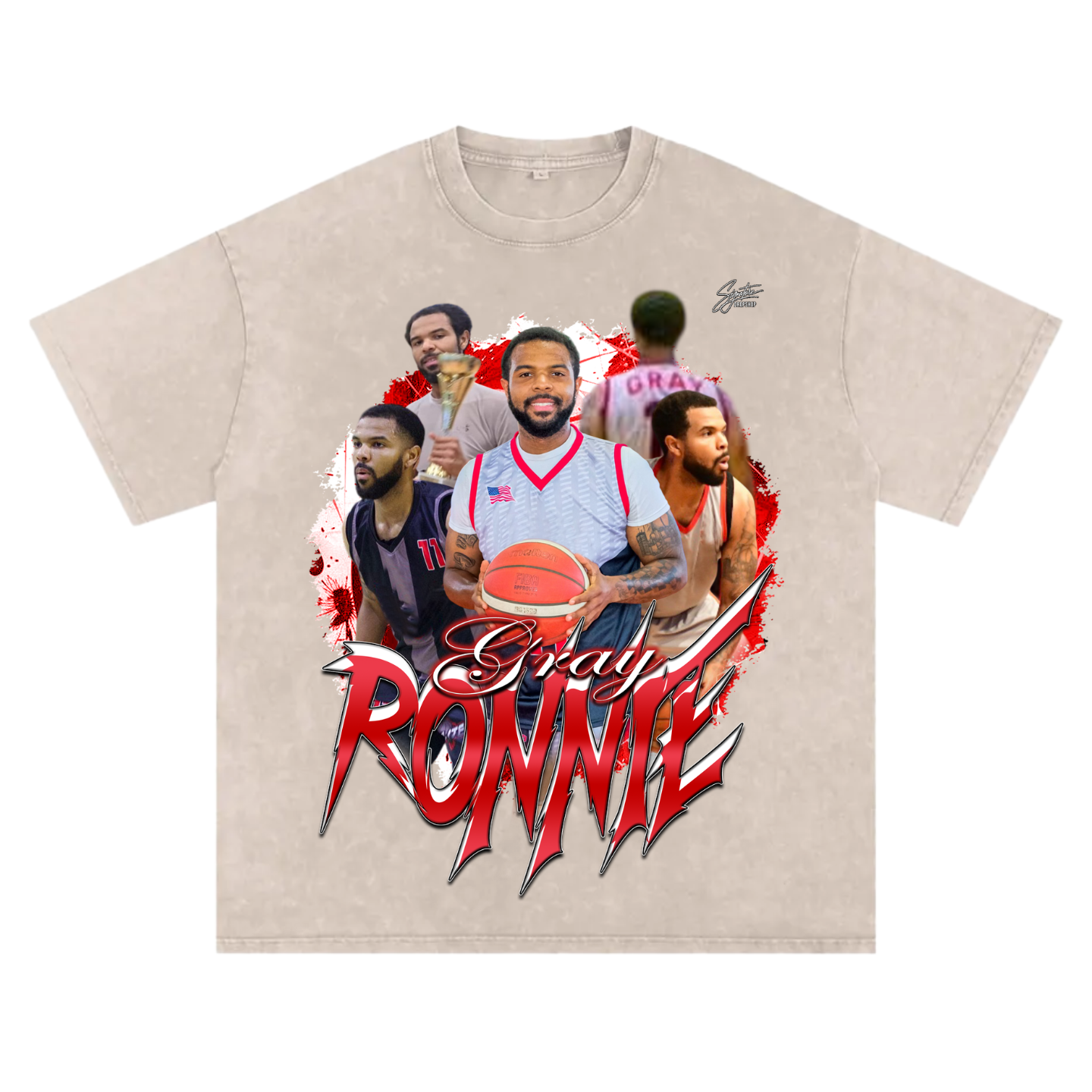 Ronnie Gray Oversize T-shirt