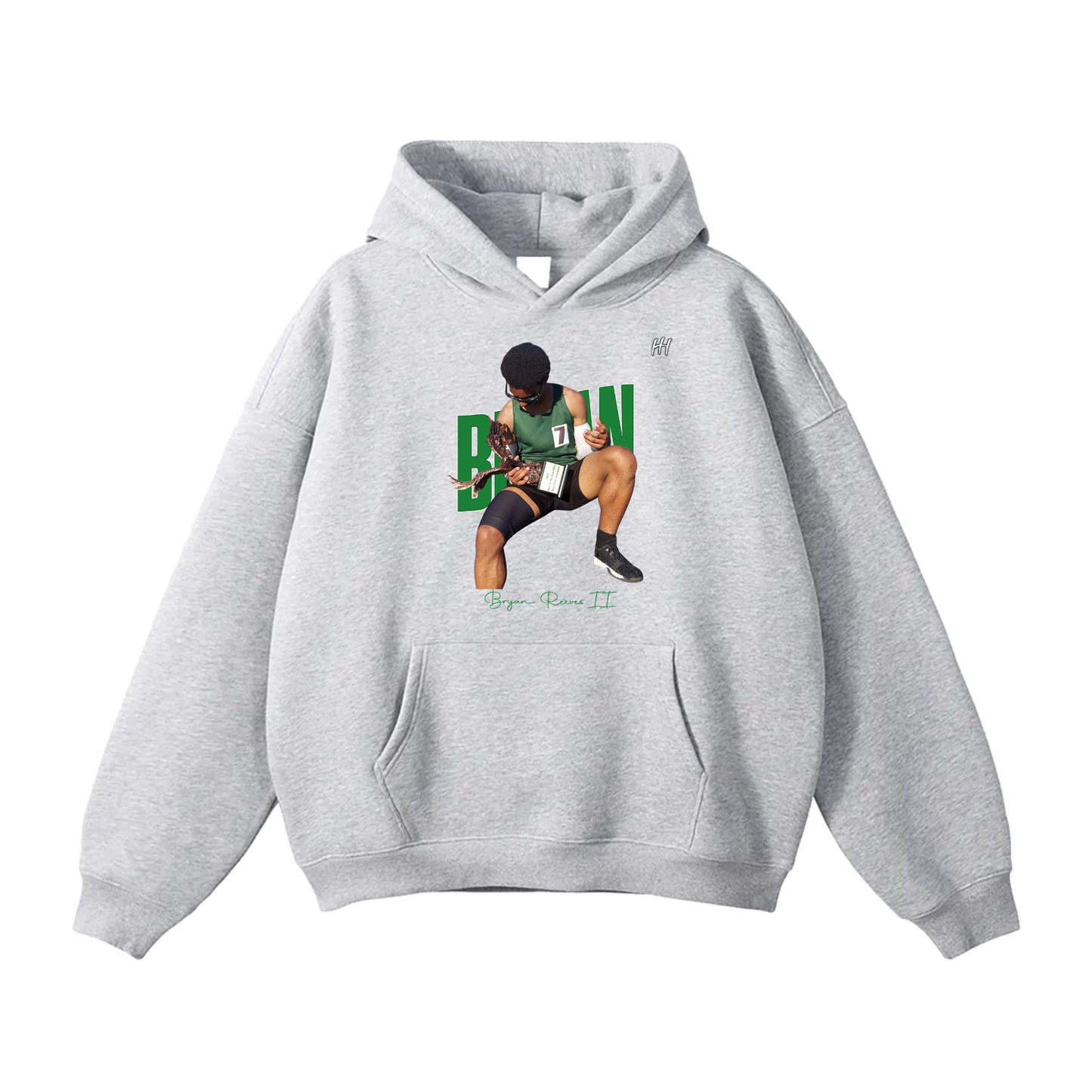 Bryan Reeves II Oversize Fleeced Hoodie