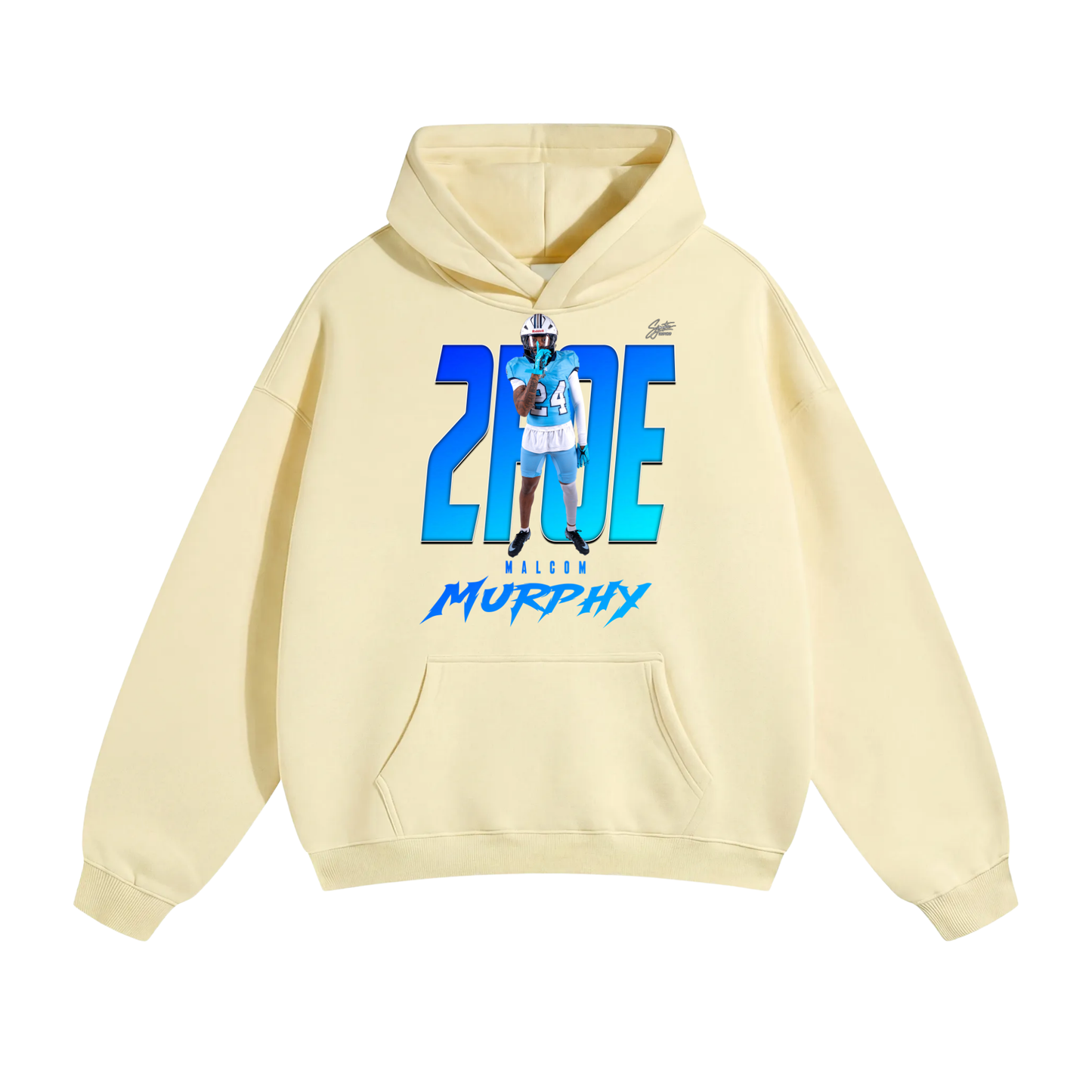 Malcom Murphy Oversize Fleeced Hoodie