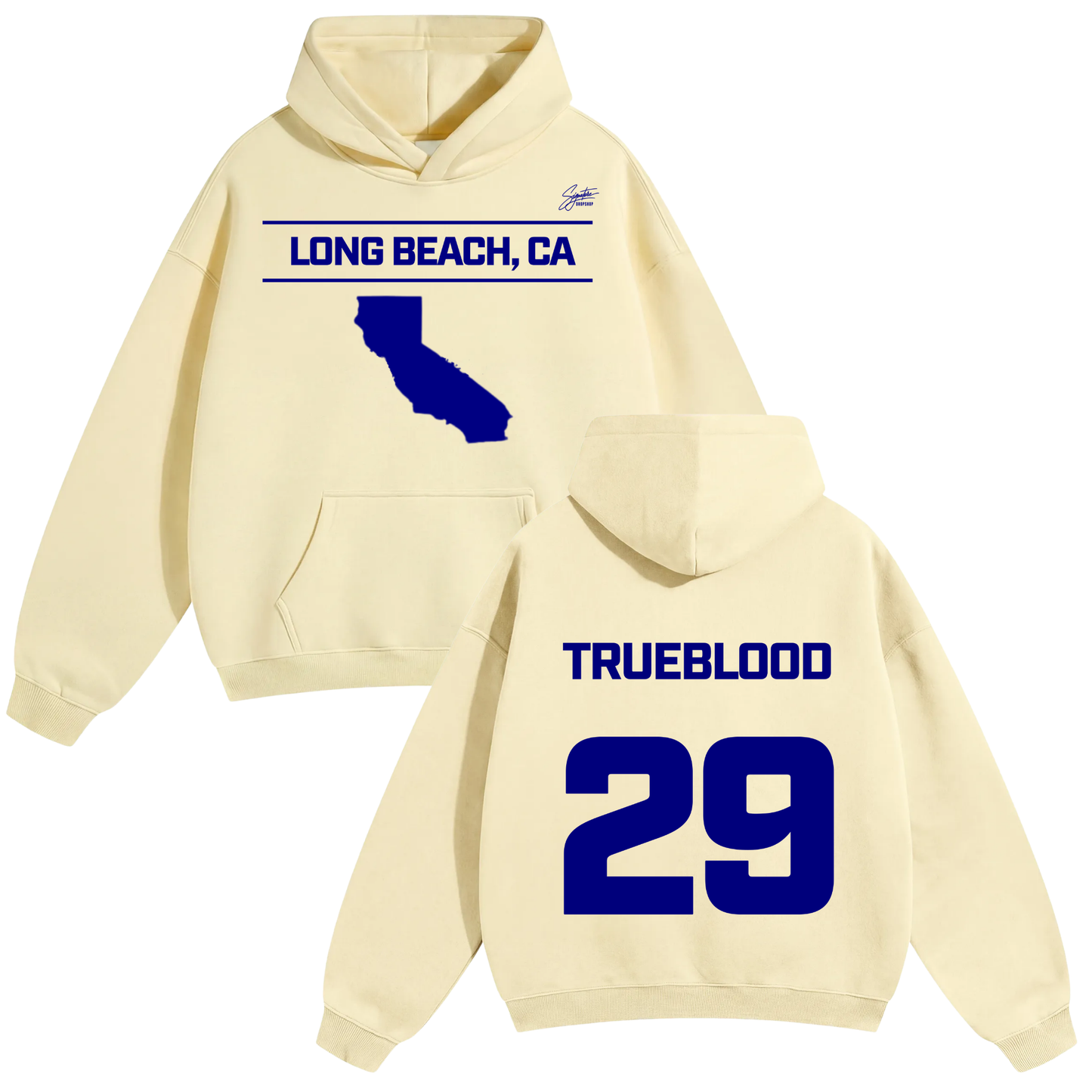Makai Trueblood Oversize Fleeced Hoodie