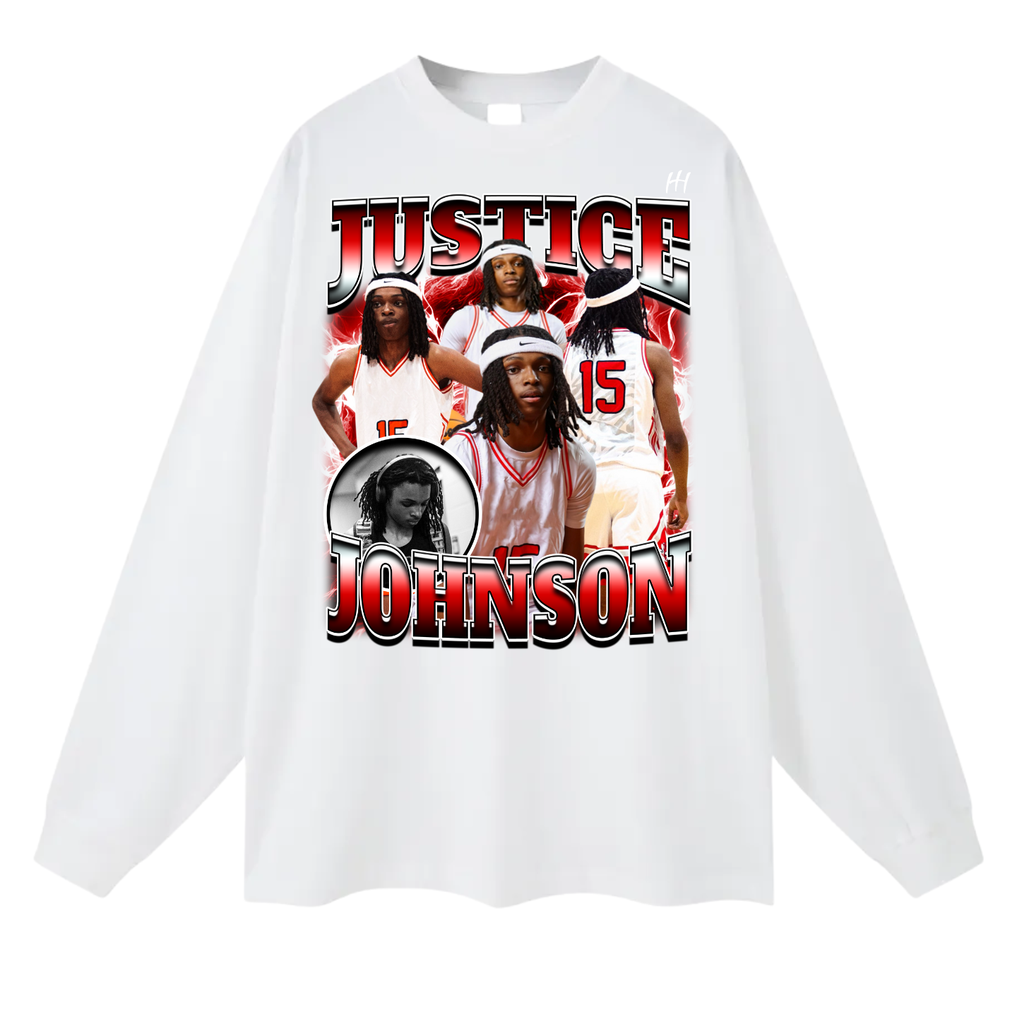 Justice Johnson 2 Long Sleeve Tee