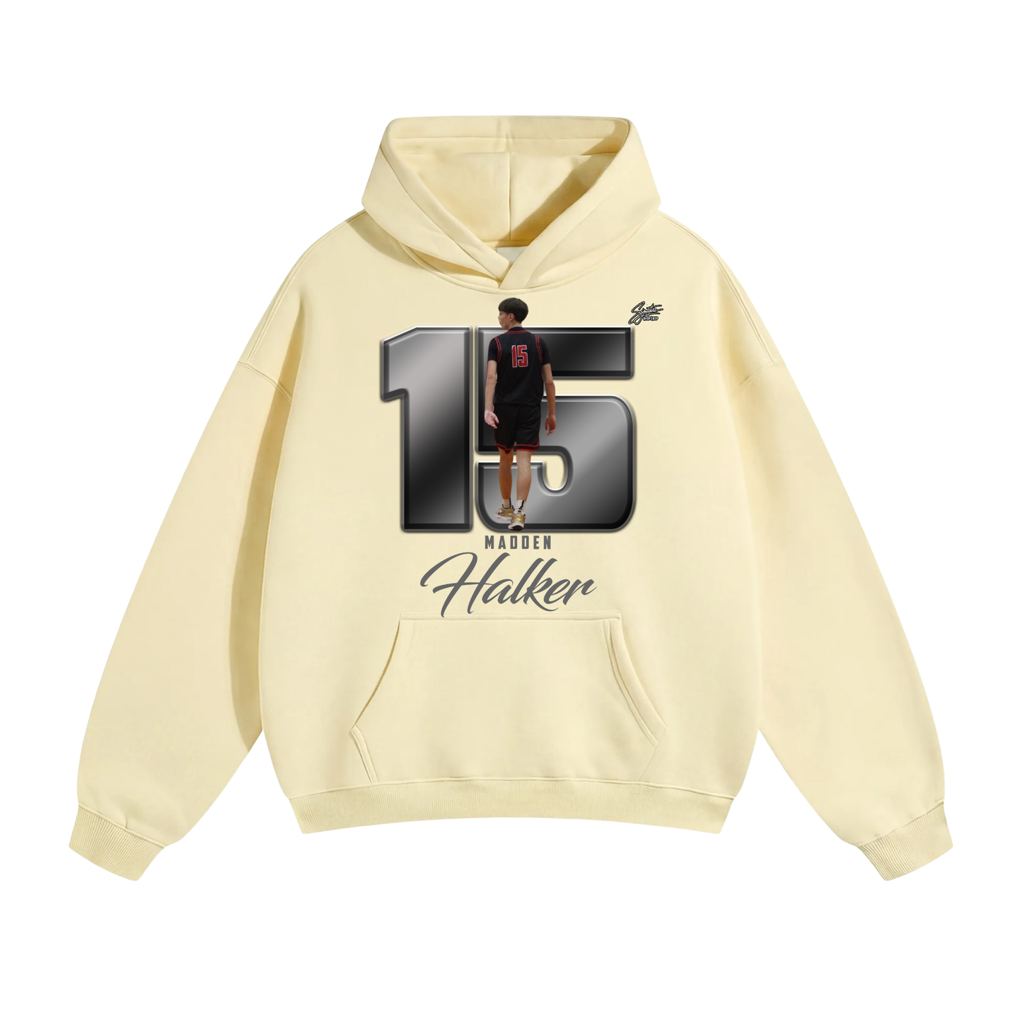 Madden Halker Oversize Fleeced Hoodie