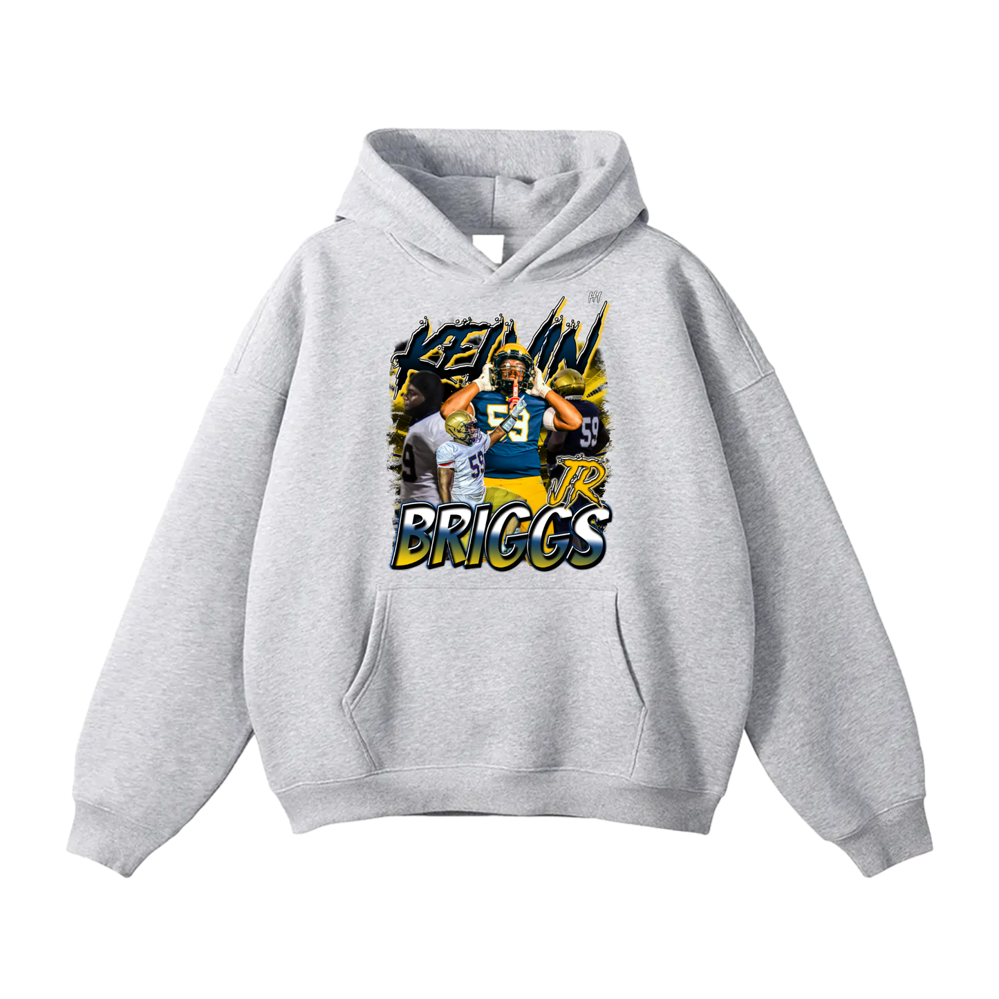 Kelvin Briggs Jr Oversize Fleeced Hoodie