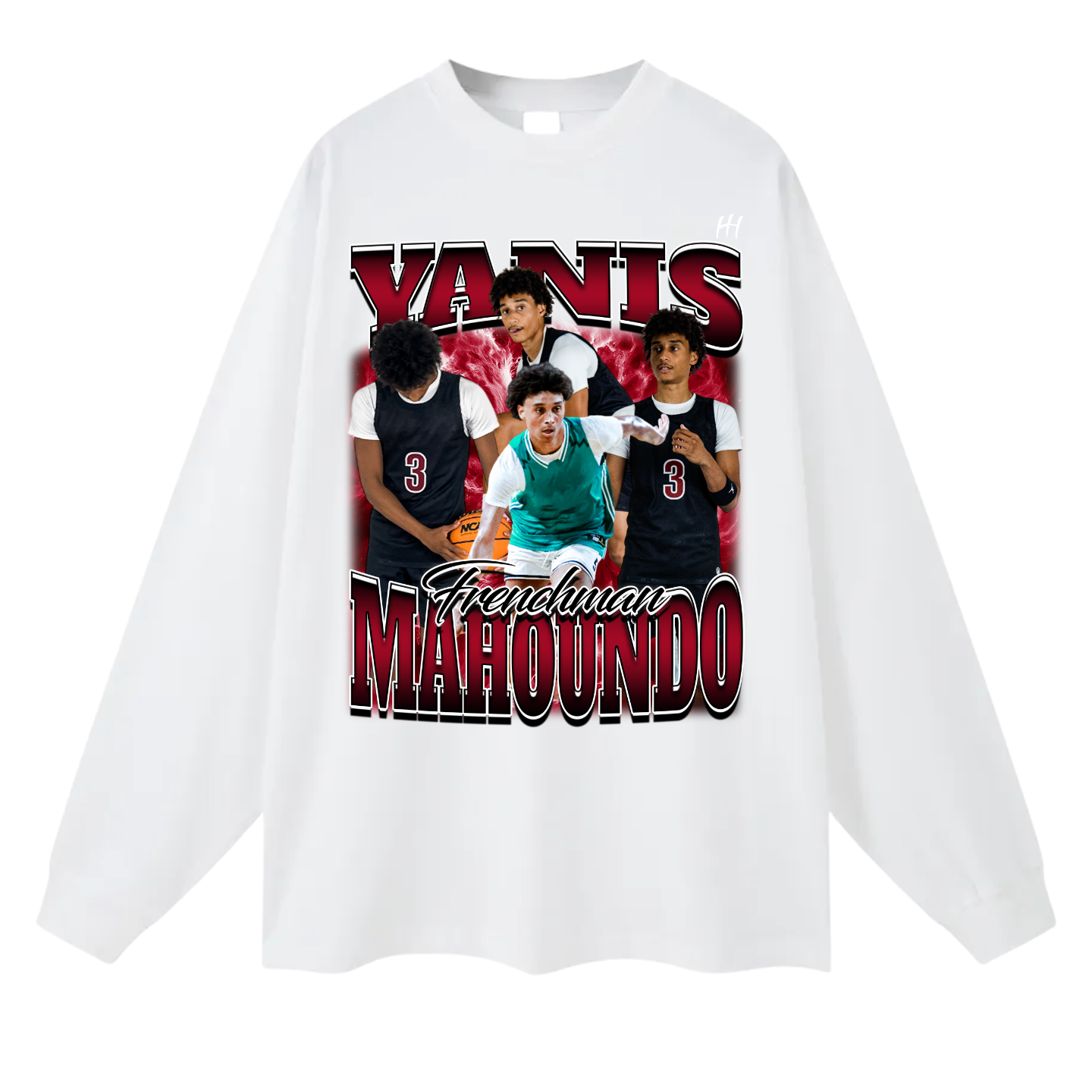 Yanis Mahoundo Long Sleeve Tee