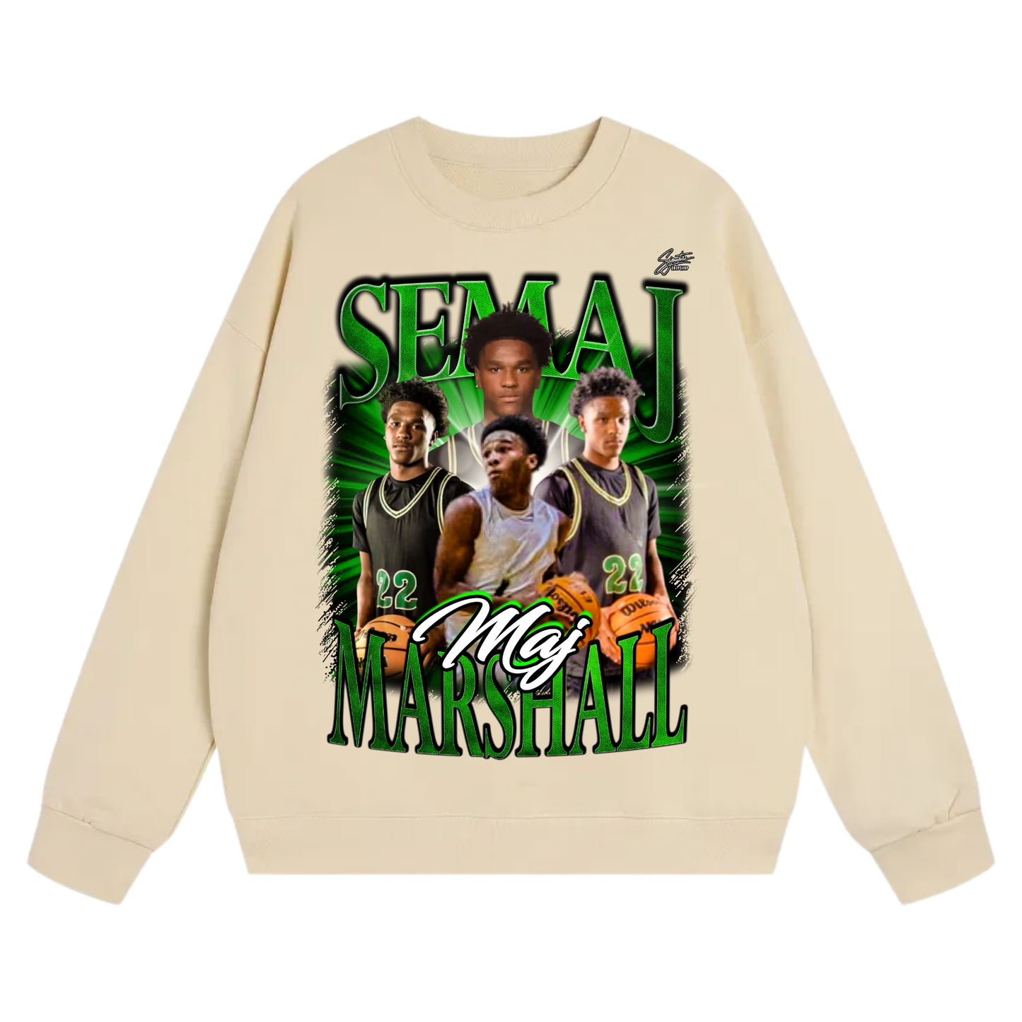 Semaj Marshall Crewneck Sweatshirt