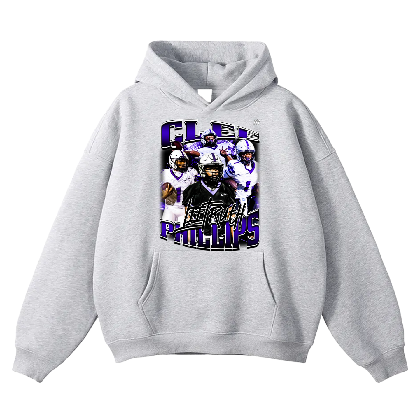 Clee Phillips Oversize Fleeced Hoodie