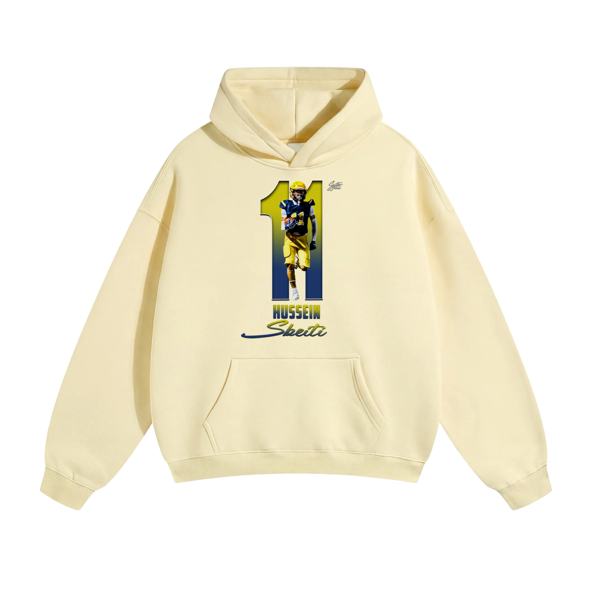 Hussein Sbeiti Oversize Fleeced Hoodie