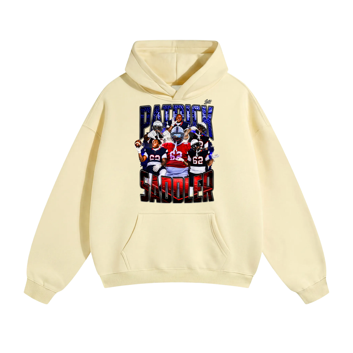 Patrick Saddler Oversize Fleeced Hoodie