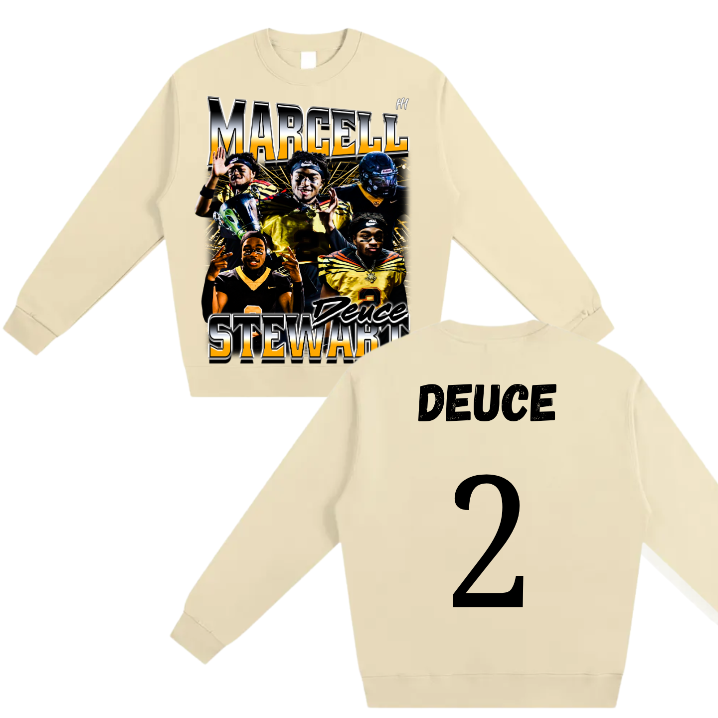 Marcell Stewart Heavyweight Crewneck Sweatshirt