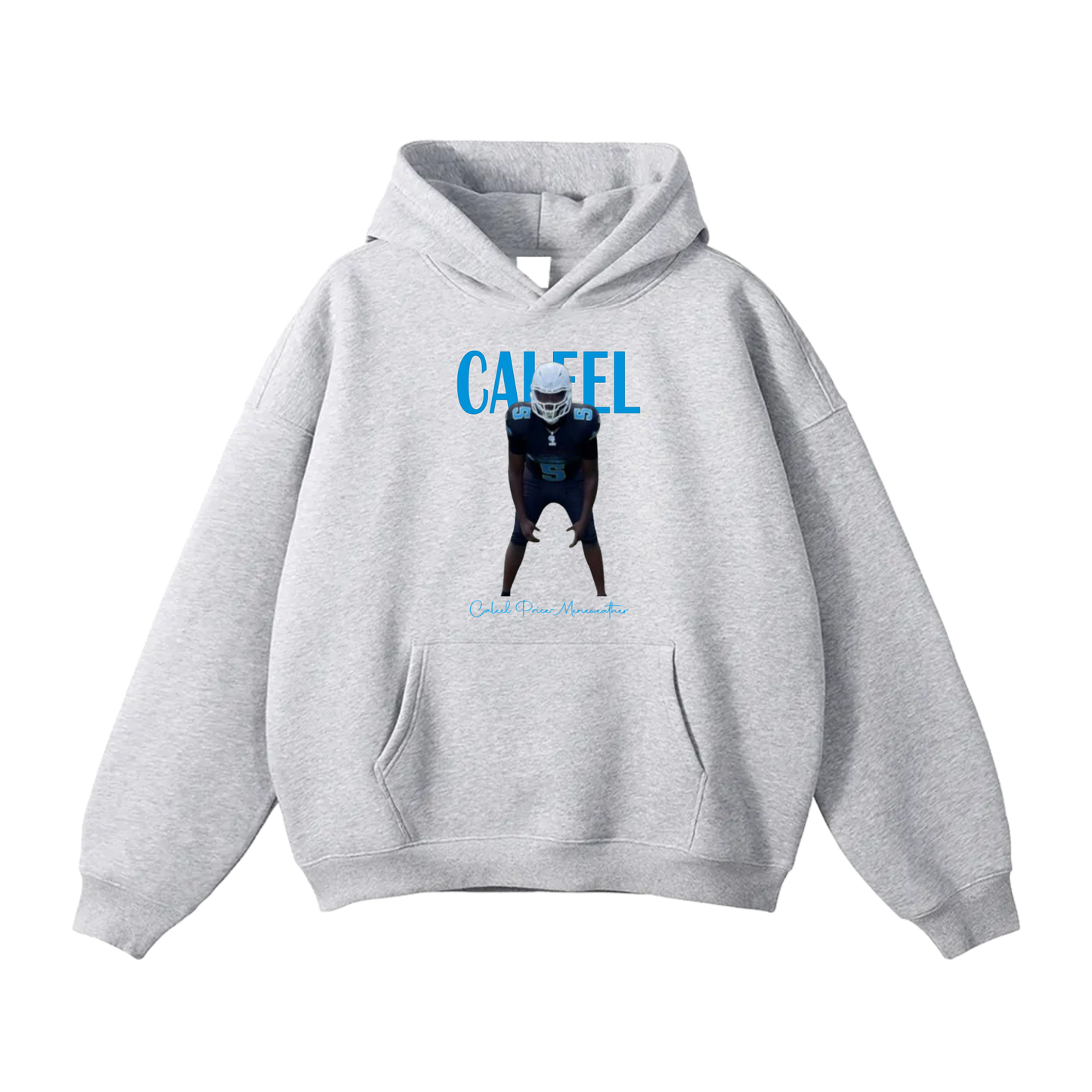 Caleel Price-Meneweather Oversize Fleeced Hoodie