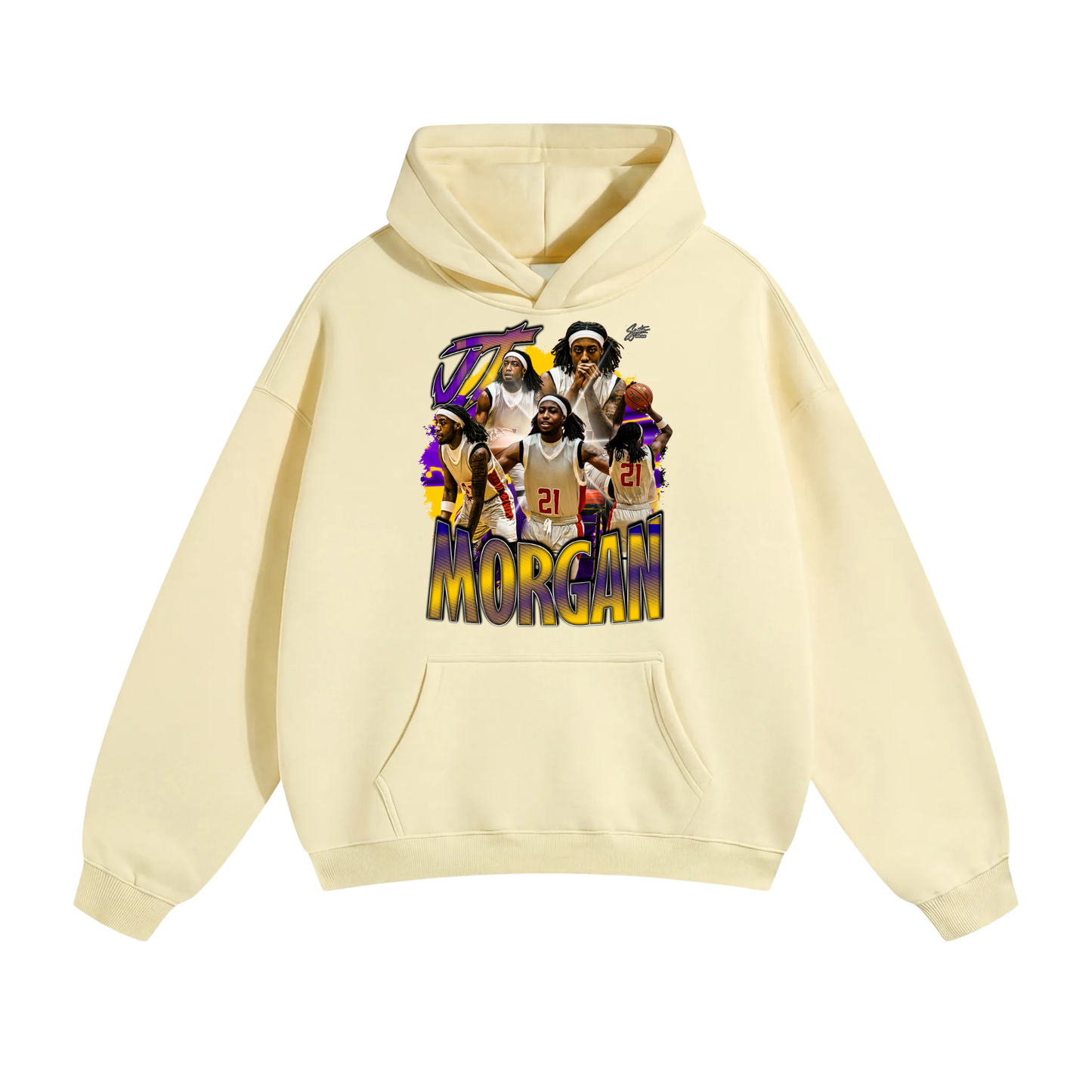 Jt Morgan Oversize Fleeced Hoodie