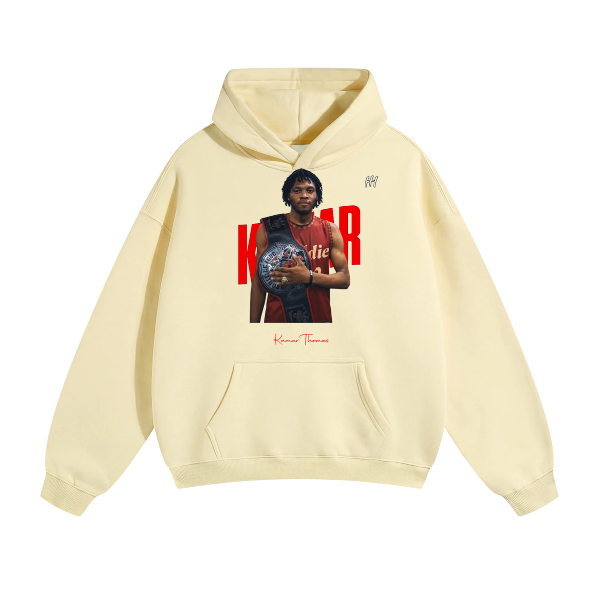 Kamari Thomas Oversize Fleeced Hoodie