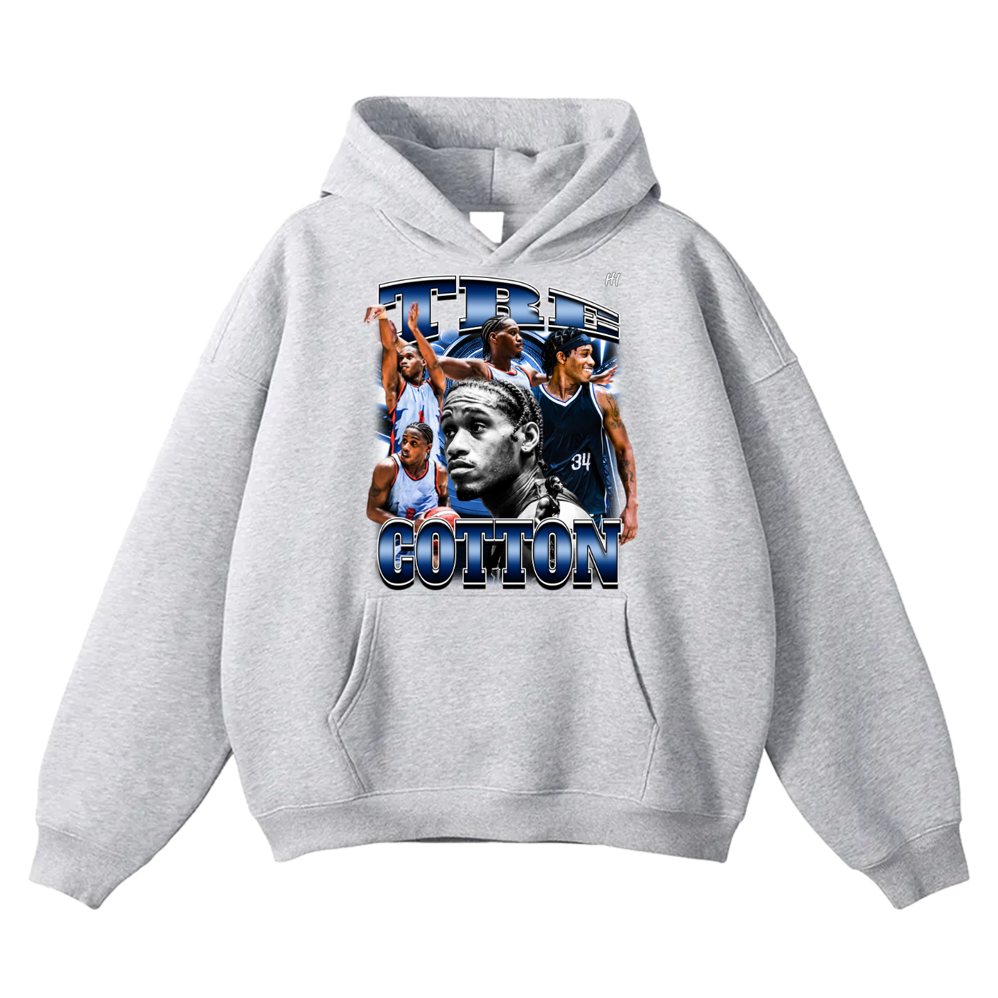 Tre Cotton Oversize Fleeced Hoodie