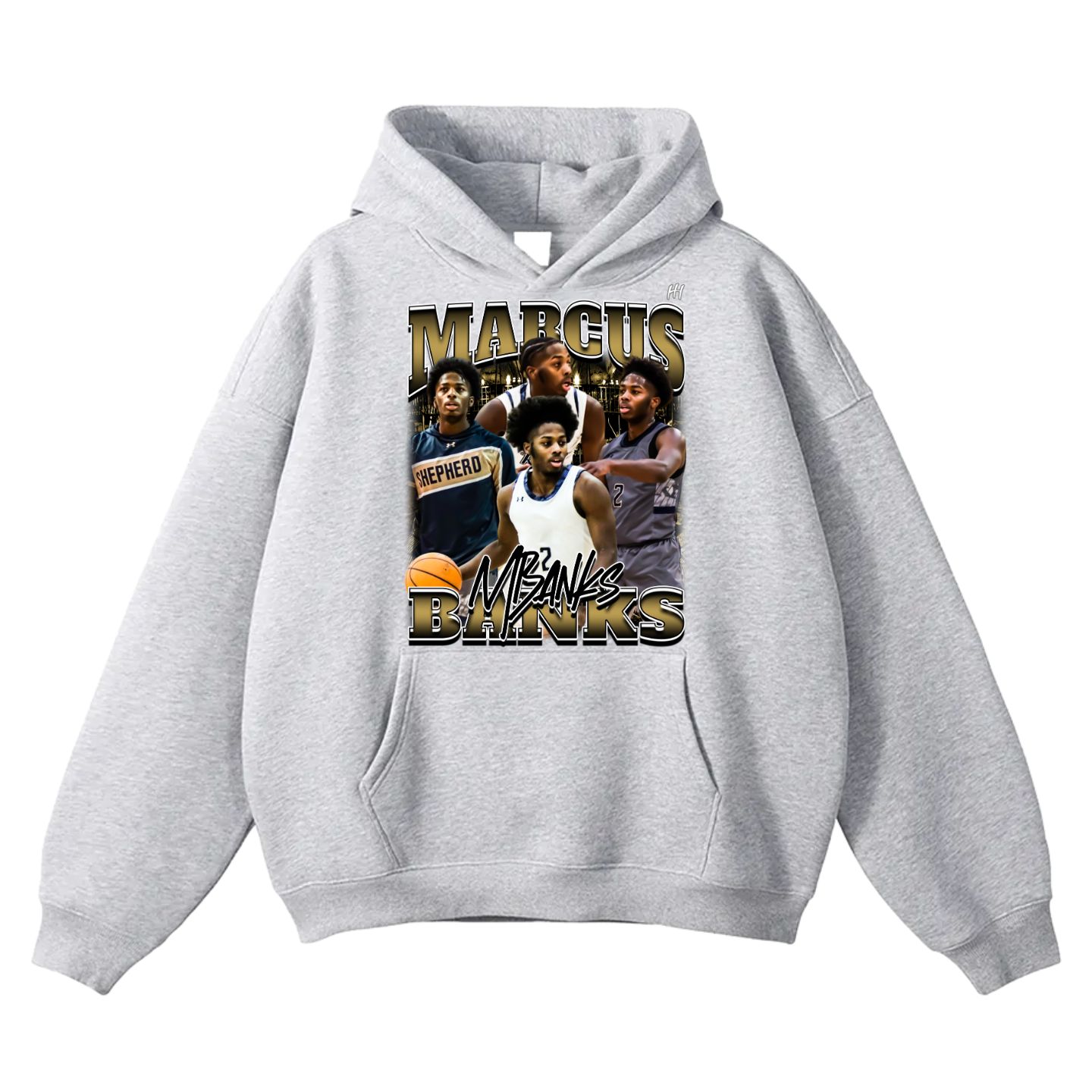 Marcus Banks Oversize Fleeced Hoodie