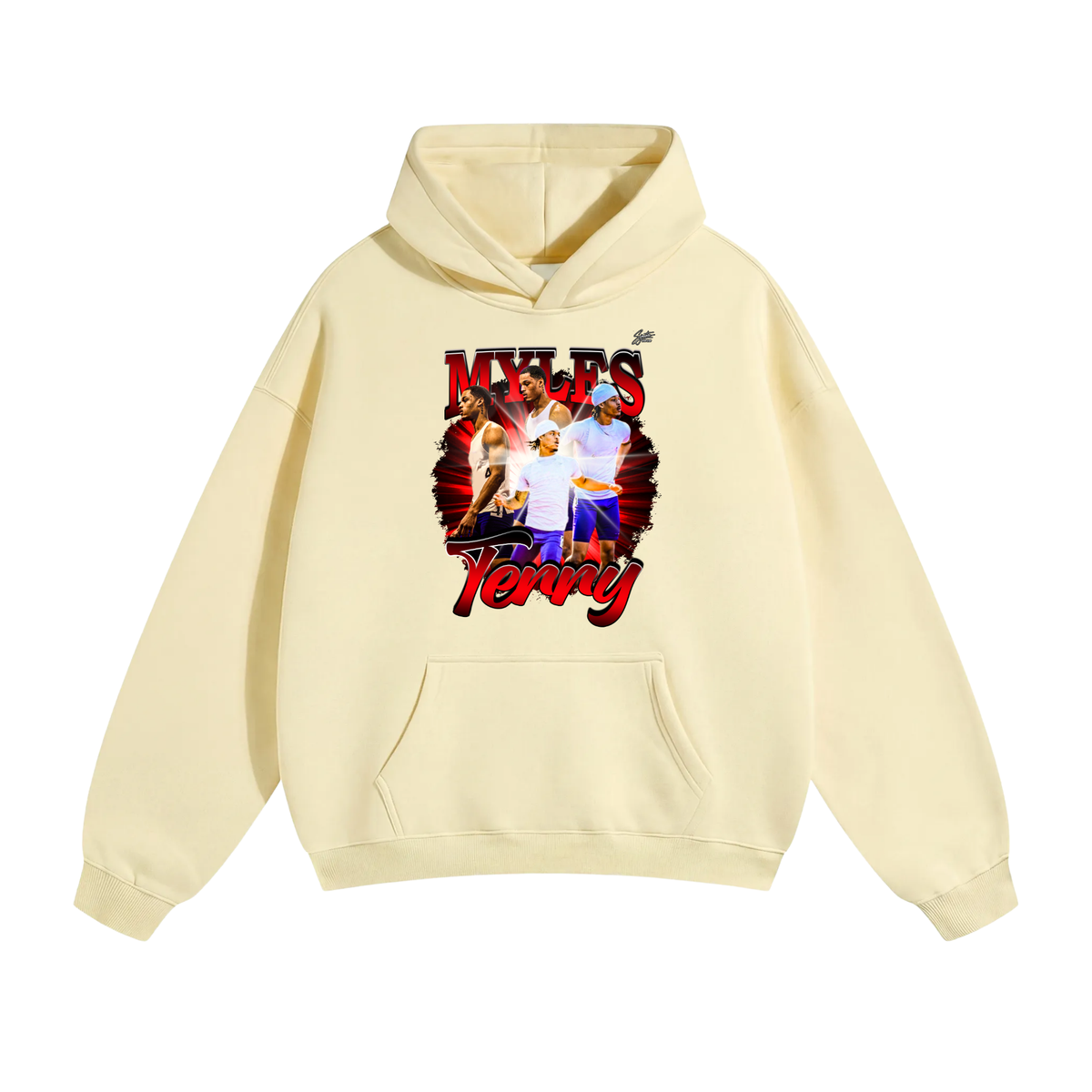 Myles Terry Oversize Fleeced Hoodie
