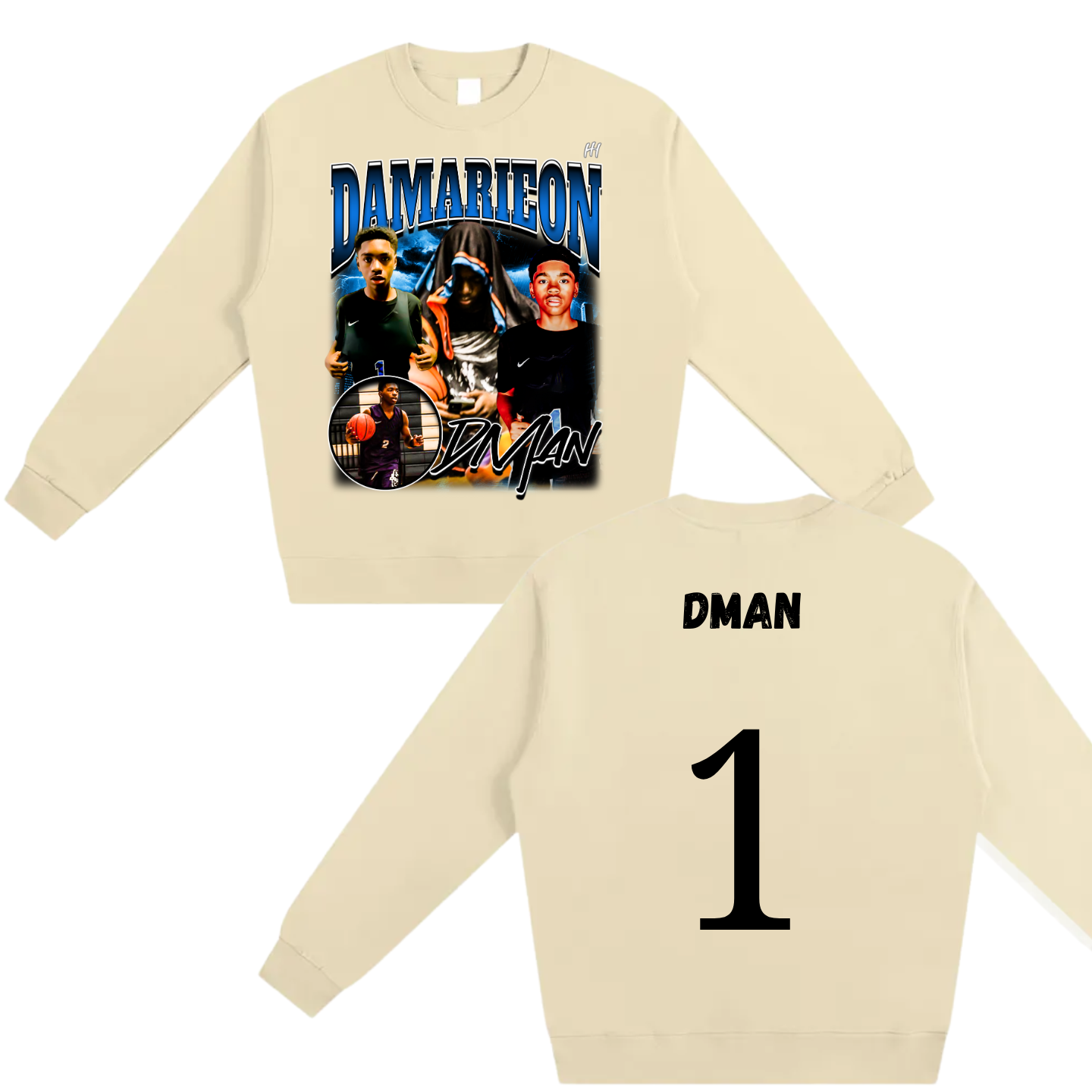Damarieon Heavyweight Crewneck Sweatshirt