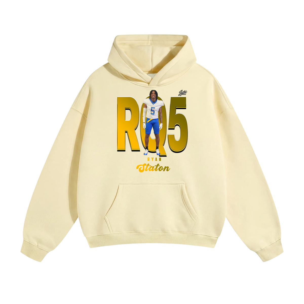 Ryan Staton Oversize Fleeced Hoodie