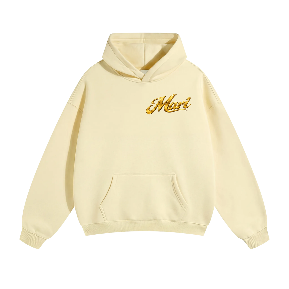 Jumari Barthelemy Oversize Fleeced Hoodie