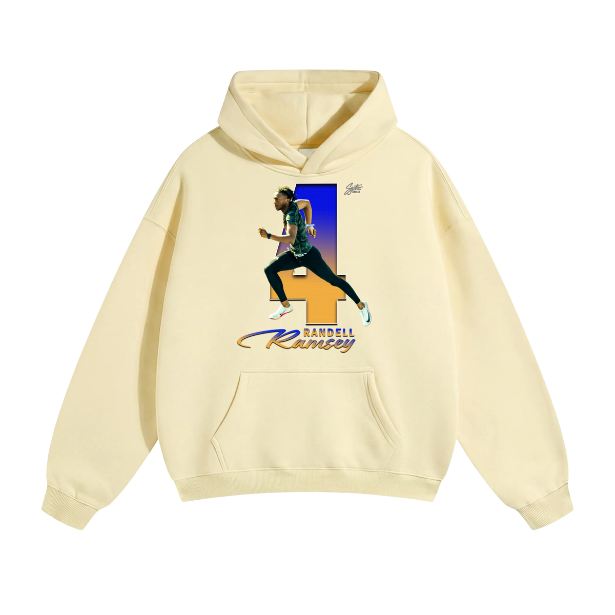 Randell Ramsey Oversize Fleeced Hoodie