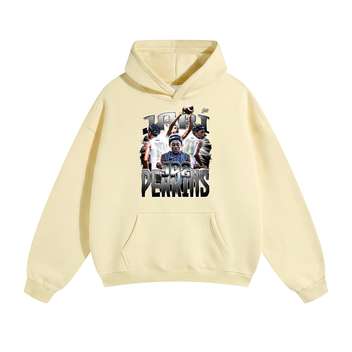 Jari Perkins Oversize Fleeced Hoodie