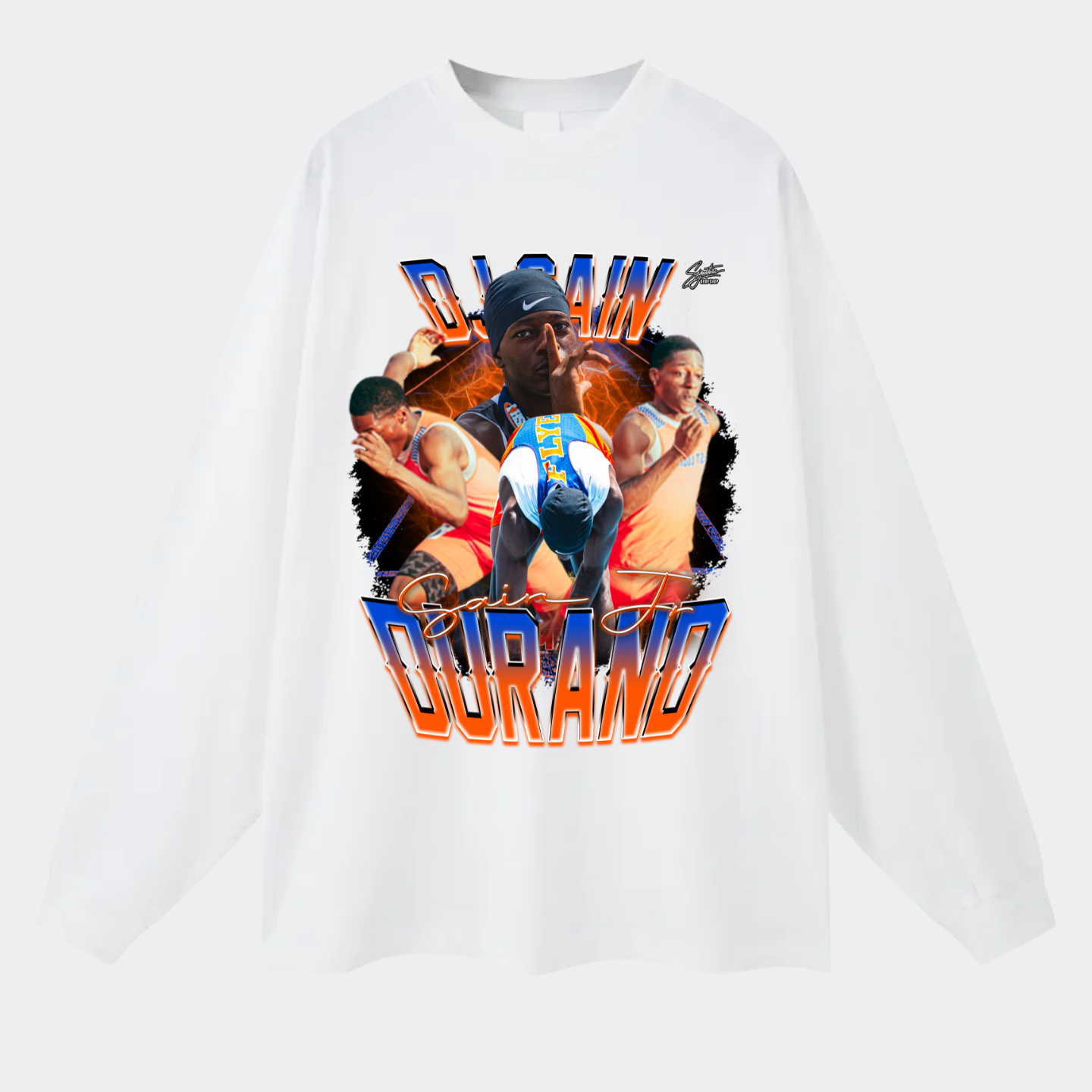 Durand Sain jr Long Sleeve Tee