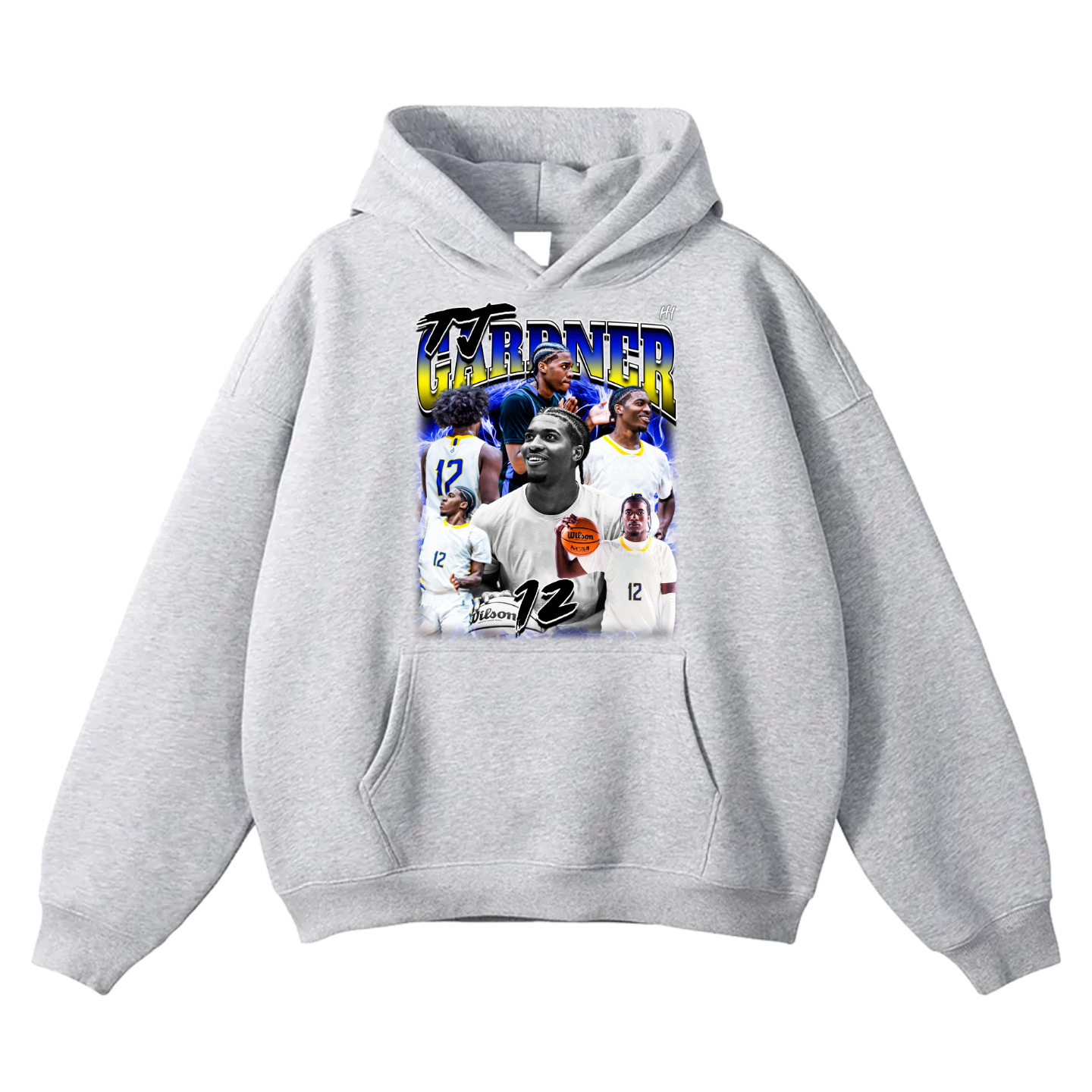 TJ Gardner Oversize Fleeced Hoodie