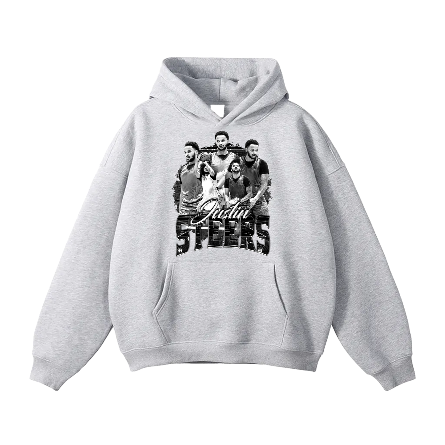 Justin Steers Oversize Fleeced Hoodie