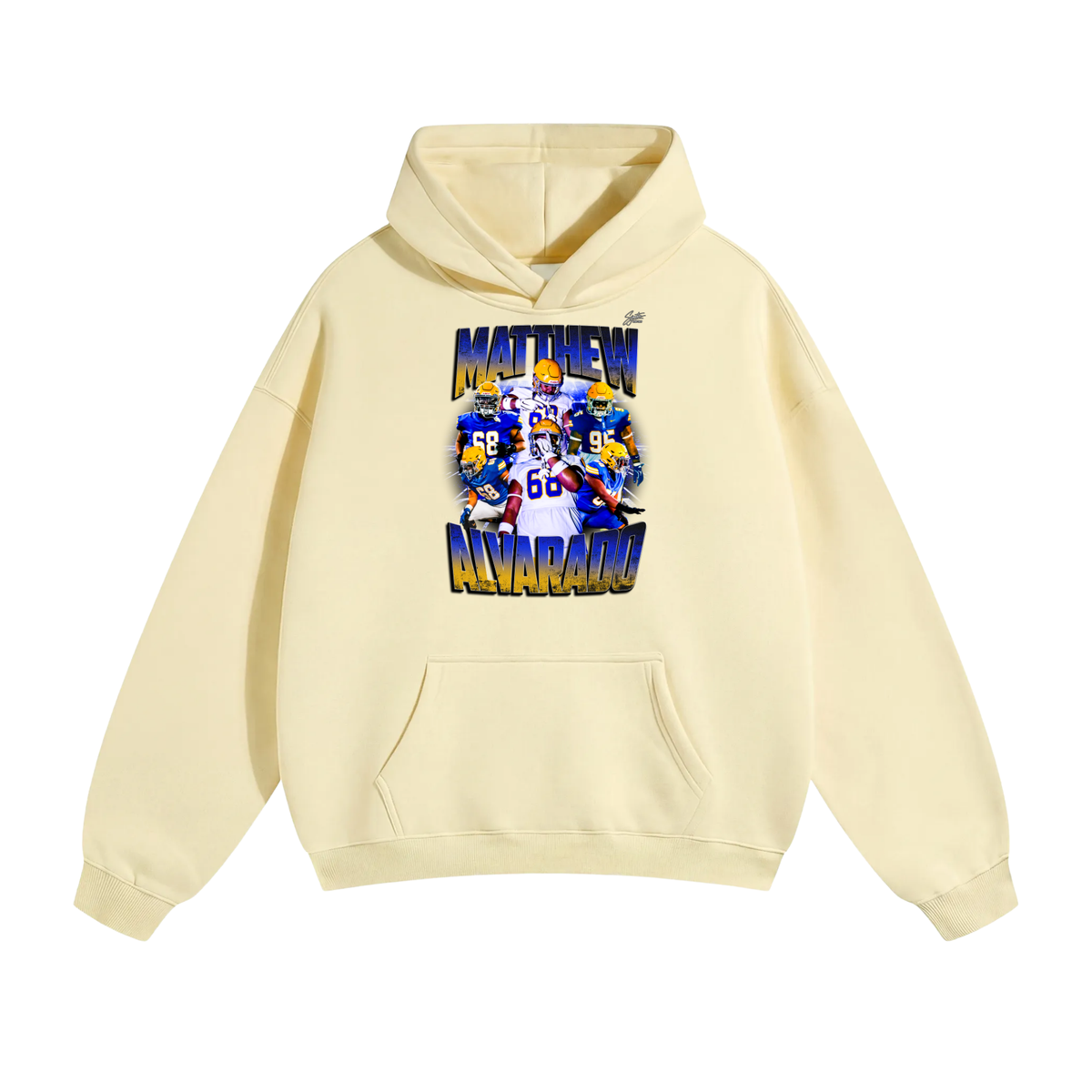 Matthew Alvarado Oversize Fleeced Hoodie