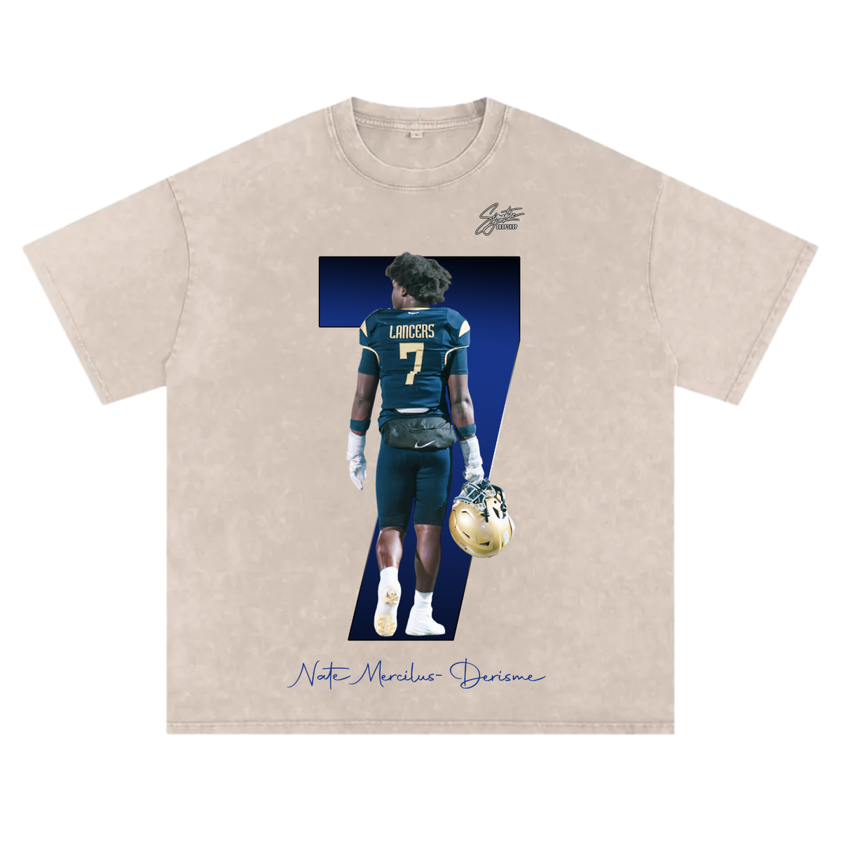 Nate Mercilus Derisme Oversize T-shirt