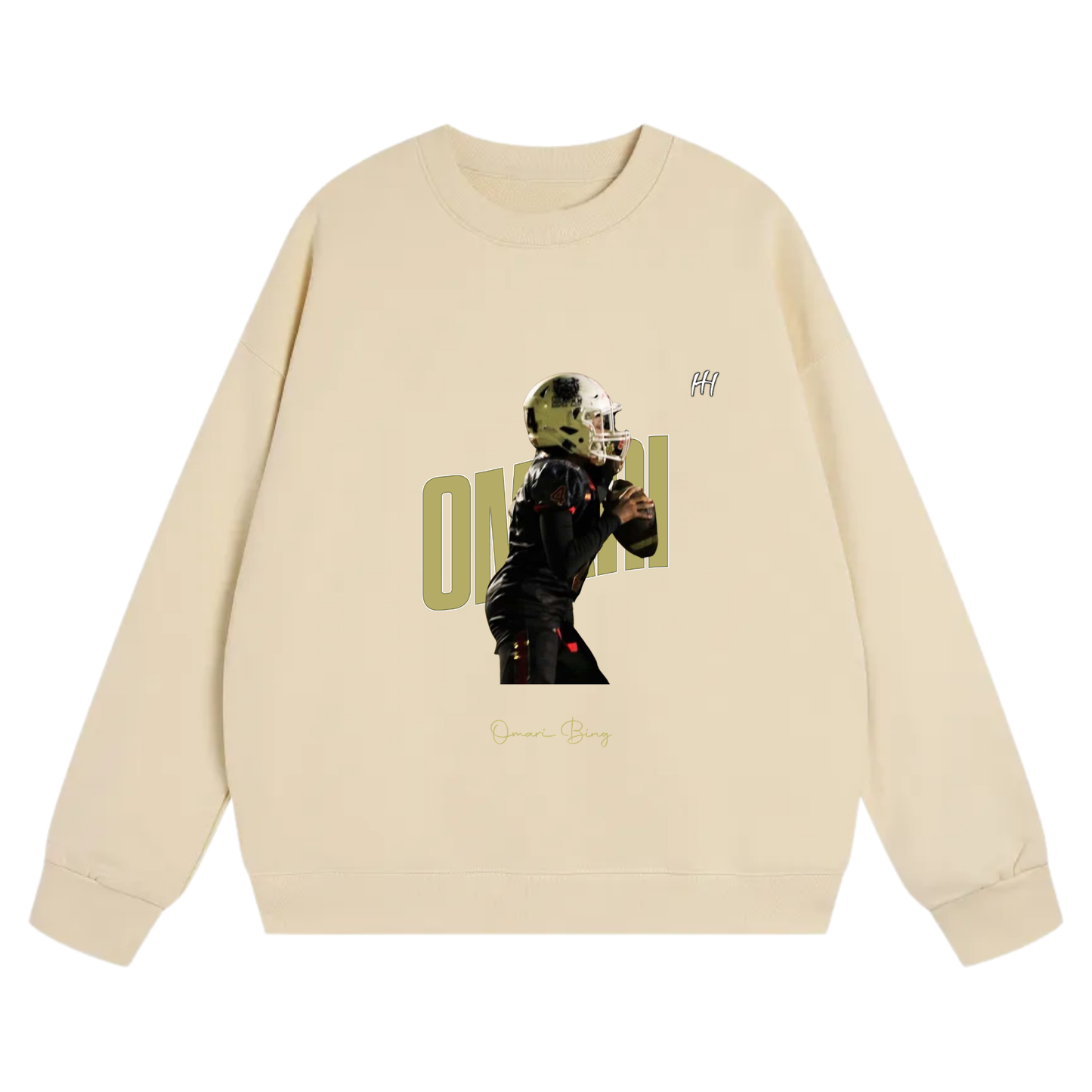 Omari Bing Heavyweight Crewneck Sweatshirt