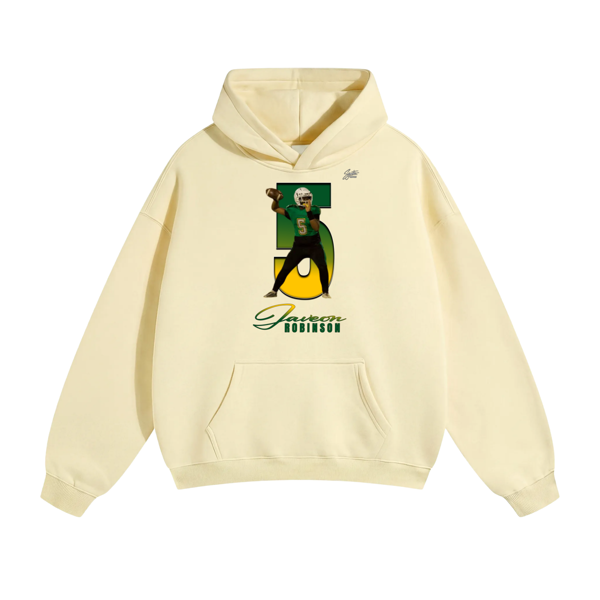 Javeon Robinson Oversize Fleeced Hoodie