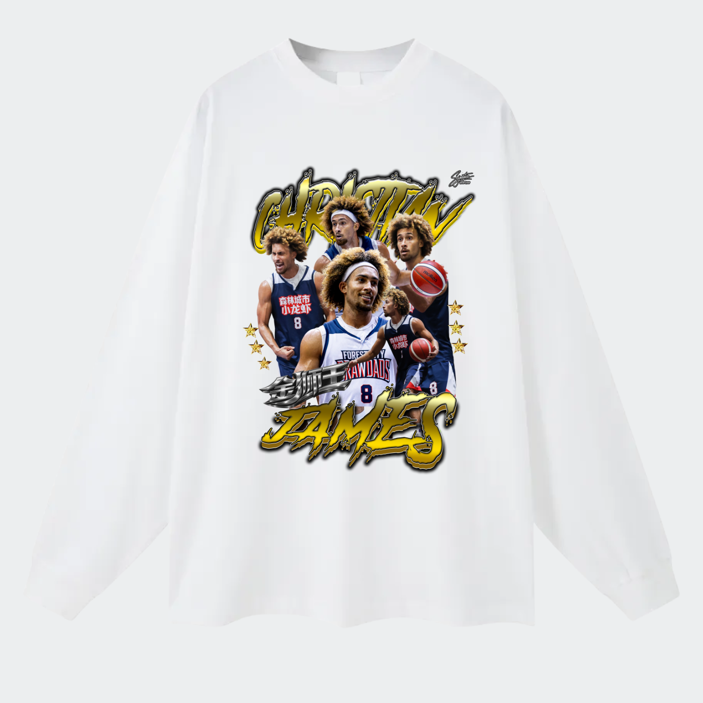 Christian James Long Sleeve Tee
