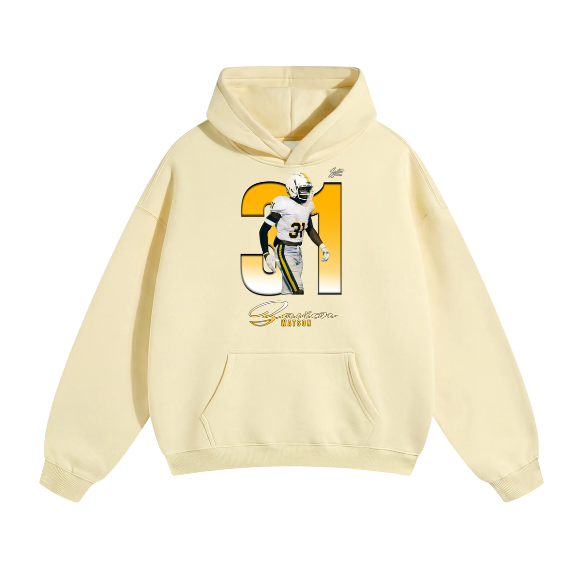 Zavion Watson Oversize Fleeced Hoodie