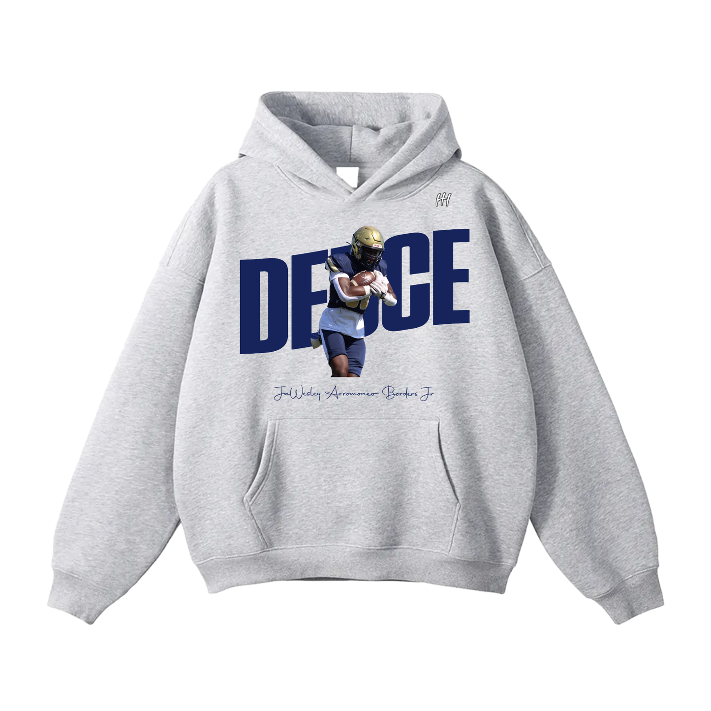 JaWesley Arromoneo Borders Jr Oversize Fleeced Hoodie