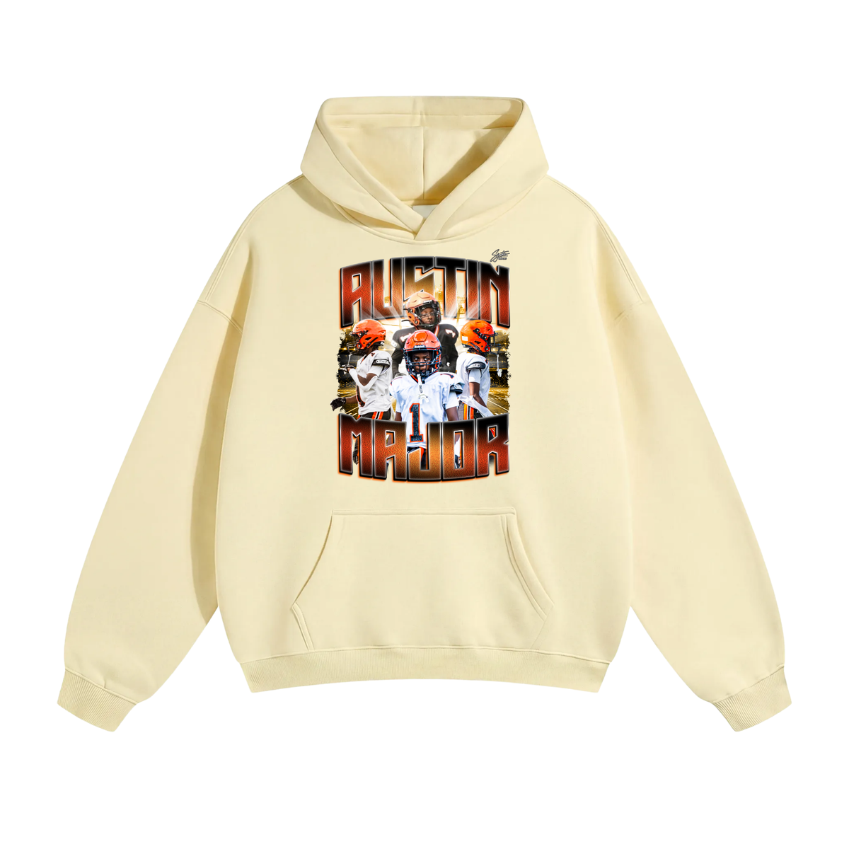 Austin Major Oversize Fleeced Hoodie