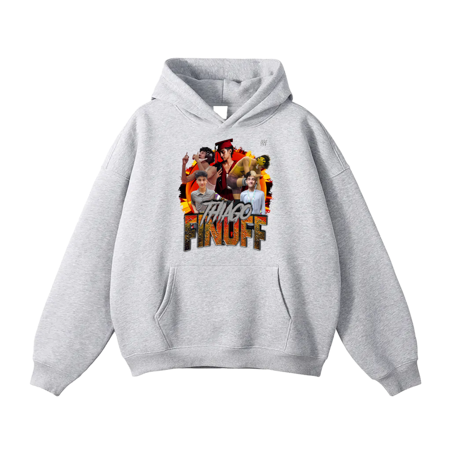 Thiago Finuff Oversize Fleeced Hoodie